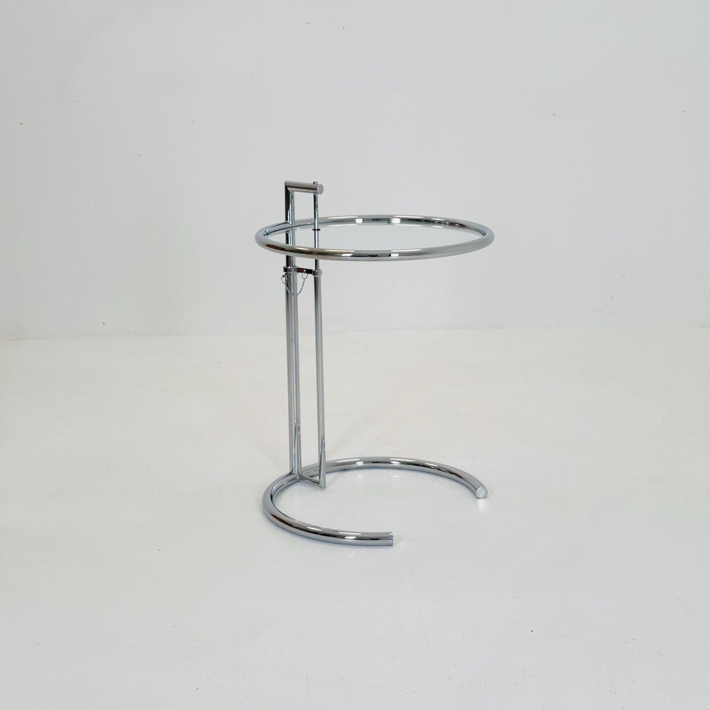 Mid century Vintage style of the Adjustable Table E 1027 by Eileen Gray Italy 1990s