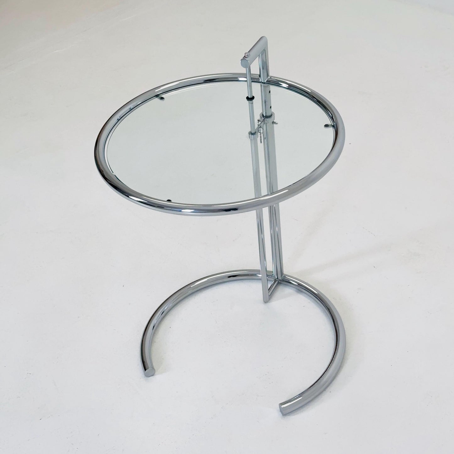 Mid century Vintage style of the Adjustable Table E 1027 by Eileen Gray Italy 1990s