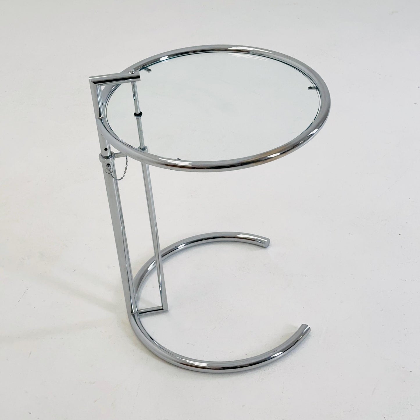 Mid century Vintage style of the Adjustable Table E 1027 by Eileen Gray Italy 1990s