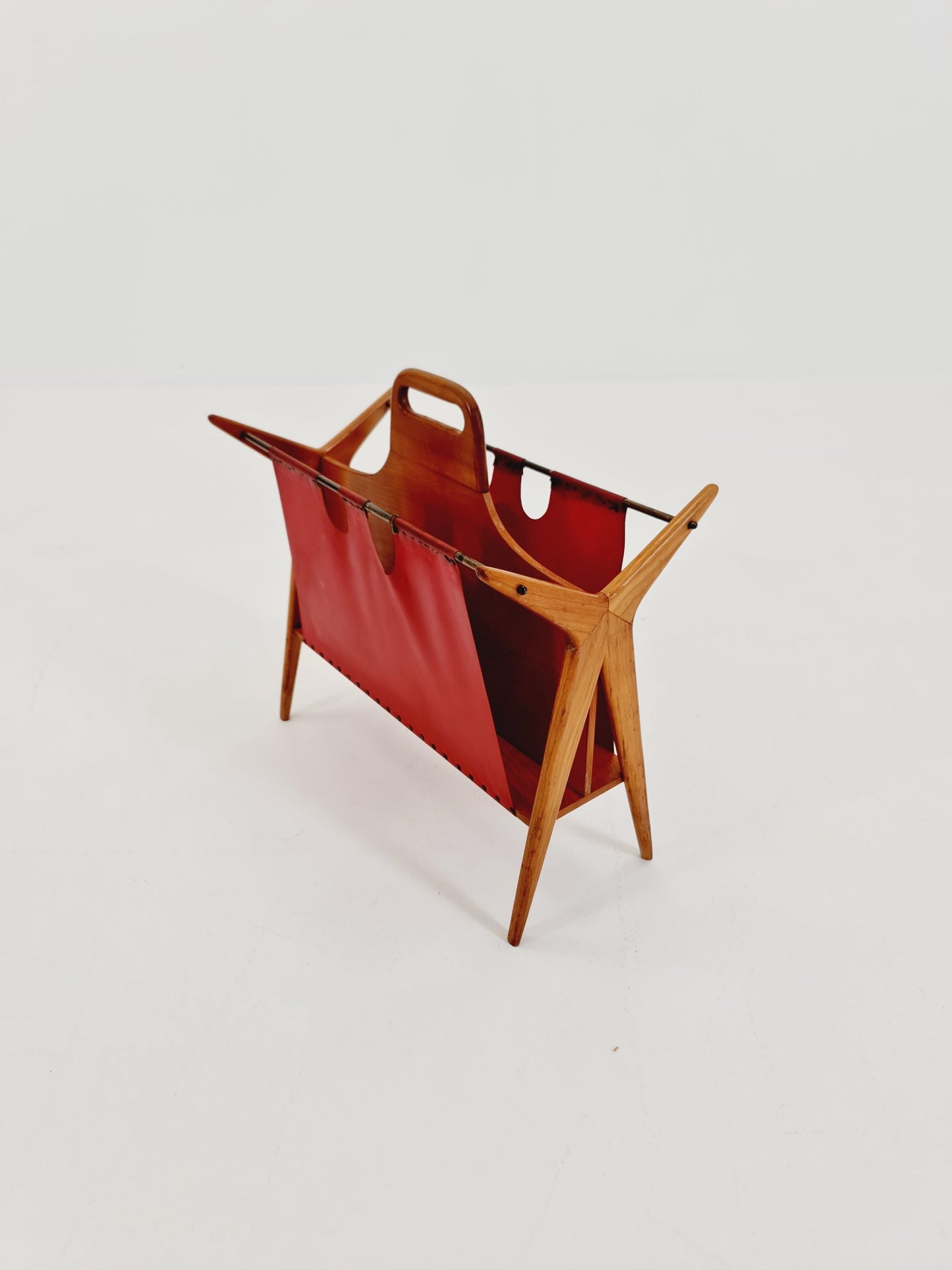 Rare Mid century magazine rack Germany , 1960s