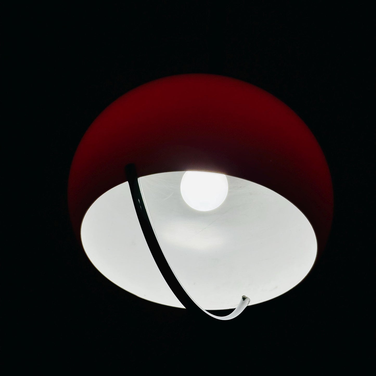 Mid-century Meblo pendant lamp designed by Harvey Guzzini Dijkstra, 1970s