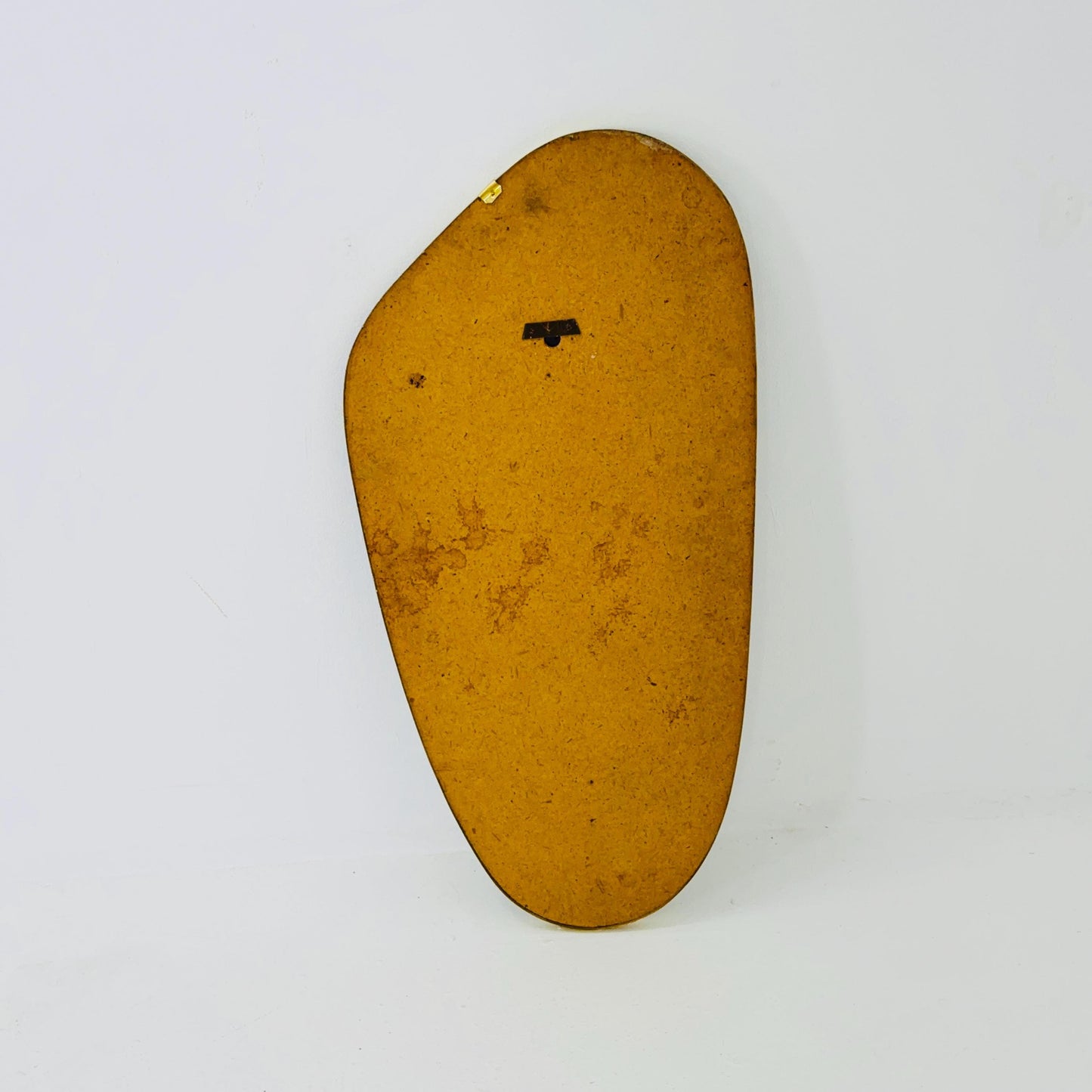 Kristall Mid Century asymmetric wall Mirror by lenzgold Nieren Spiegel - Kidney mirror 1960s rockabilly Germany