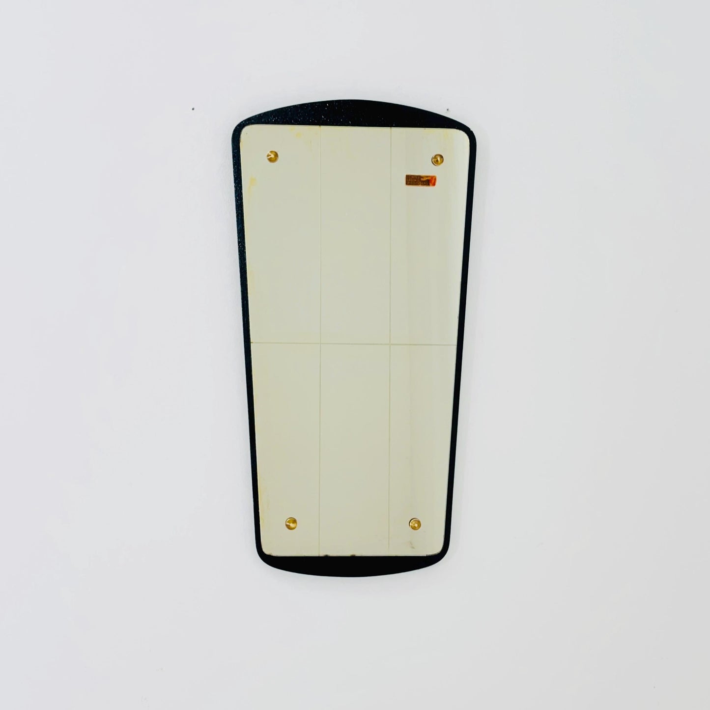 Kristall Mid Century asymmetric wall Mirror by lenzgold Nieren Spiegel - Kidney mirror 1960s rockabilly Germany