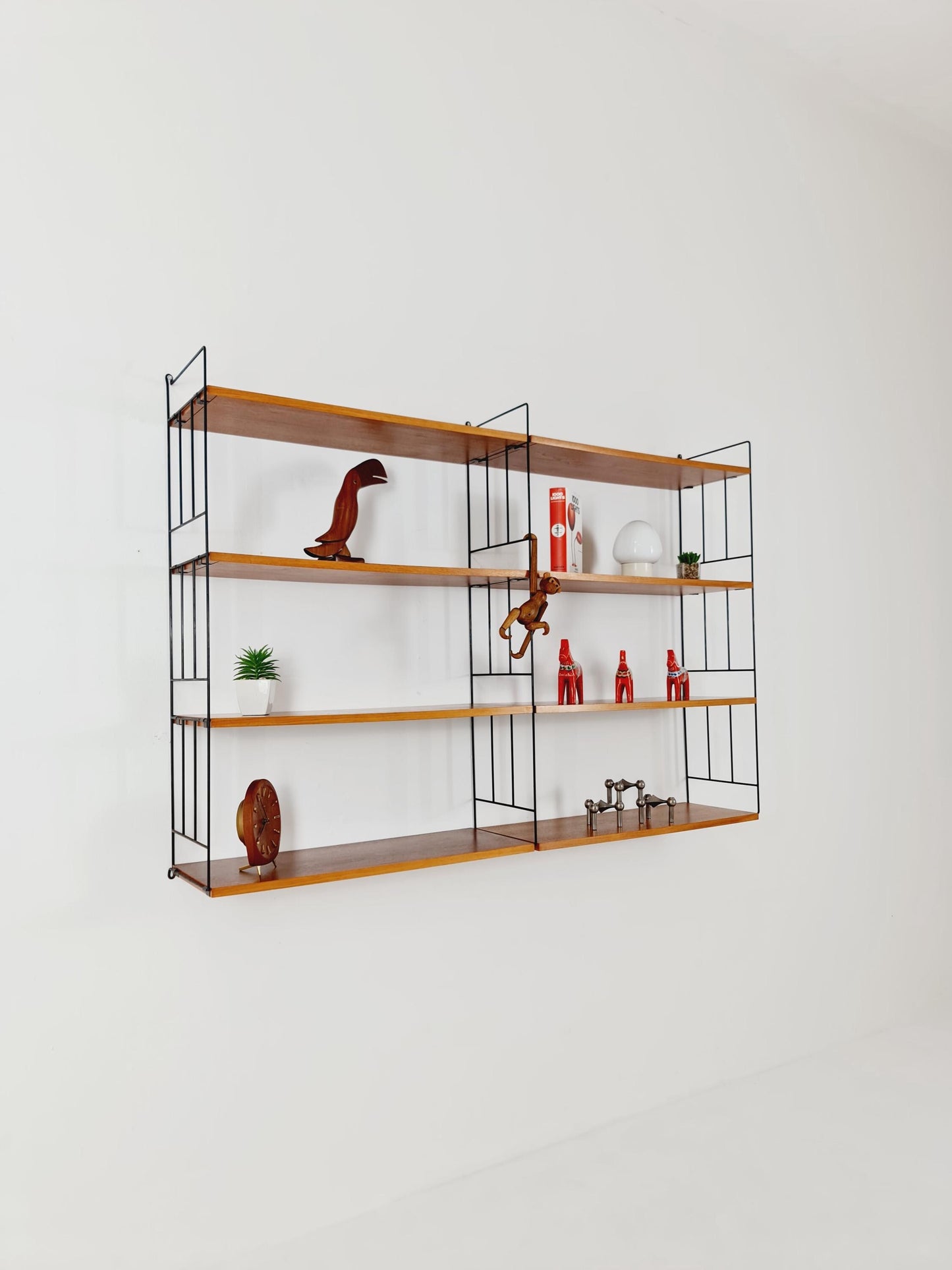 String shelf-system by WHB German Teak , 1950s