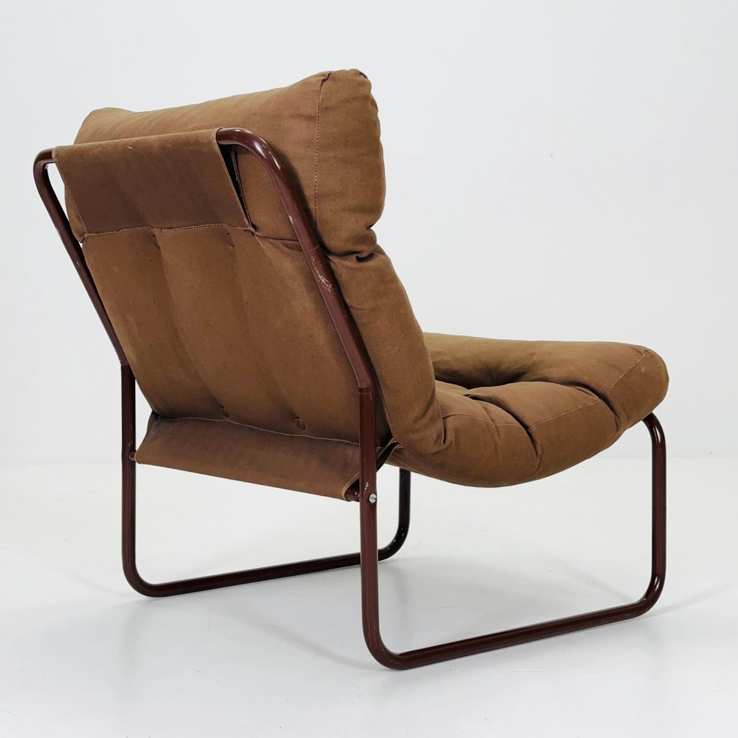 Mid century brown Pixi lounge chair by Gillis Lundgren for Ikea, 1970s