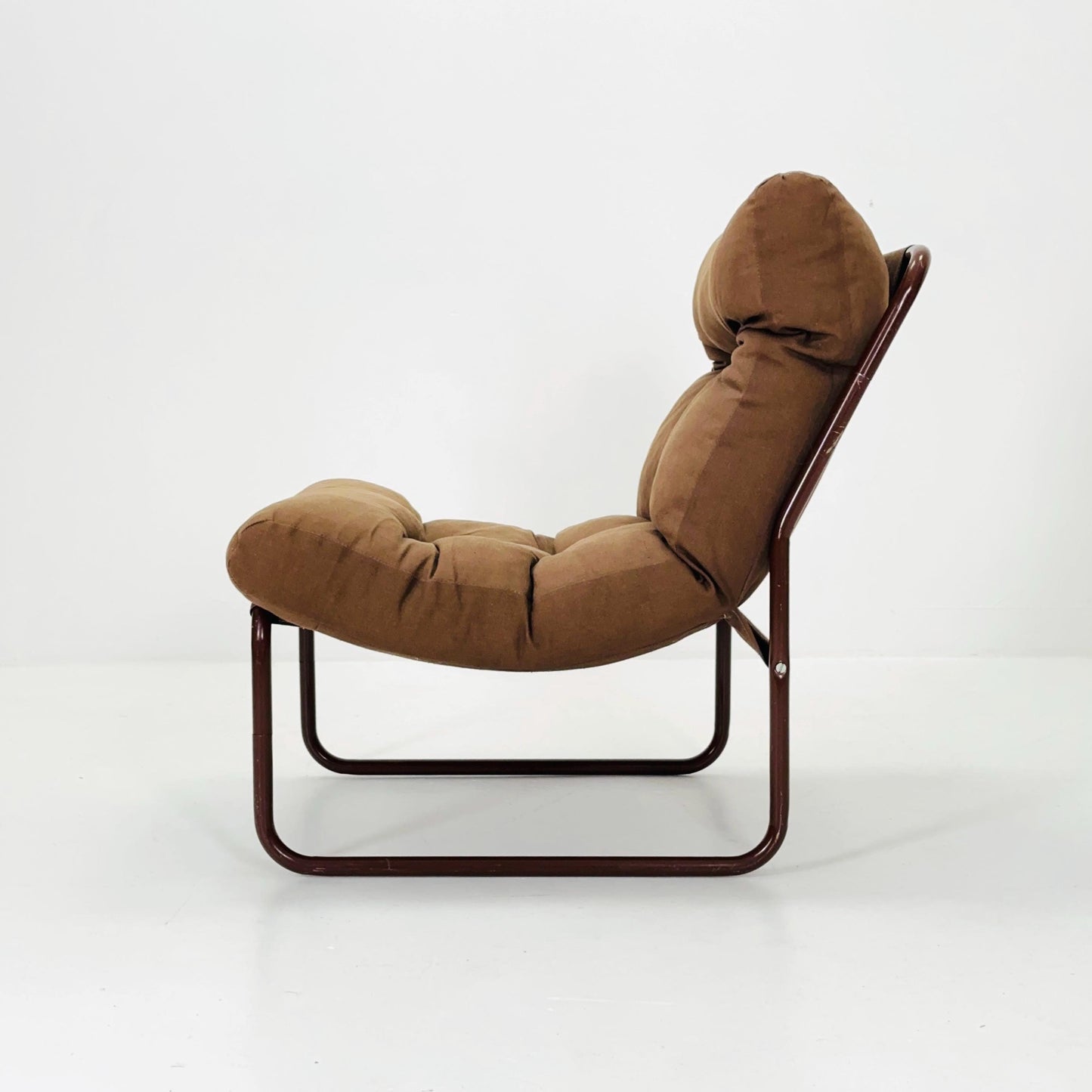 Mid century brown Pixi lounge chair by Gillis Lundgren for Ikea, 1970s