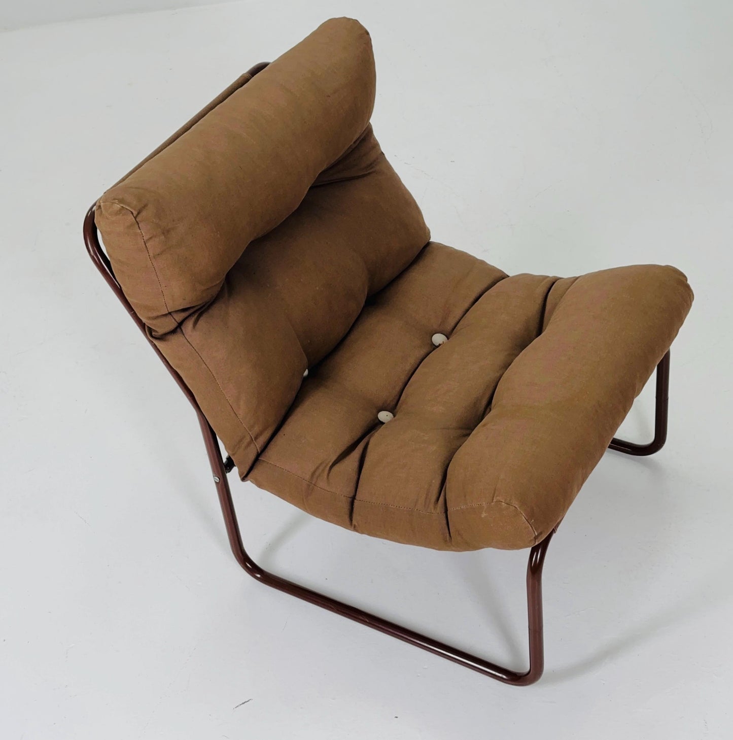 Mid century brown Pixi lounge chair by Gillis Lundgren for Ikea, 1970s