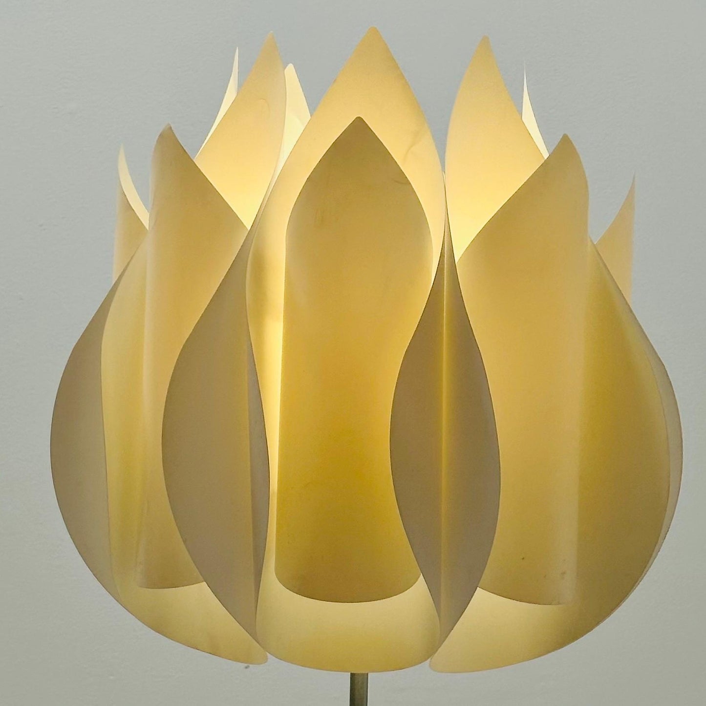 Mid century floor lamp designed by Flemming Brylle & Prenen Jacobsen from Denmark.