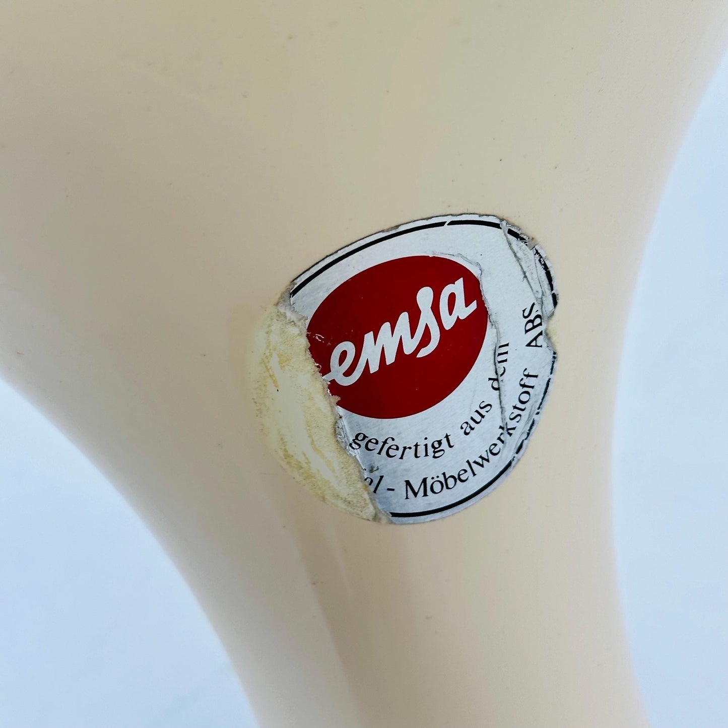 Emsa west Germany spaceage retro stool 1980s
