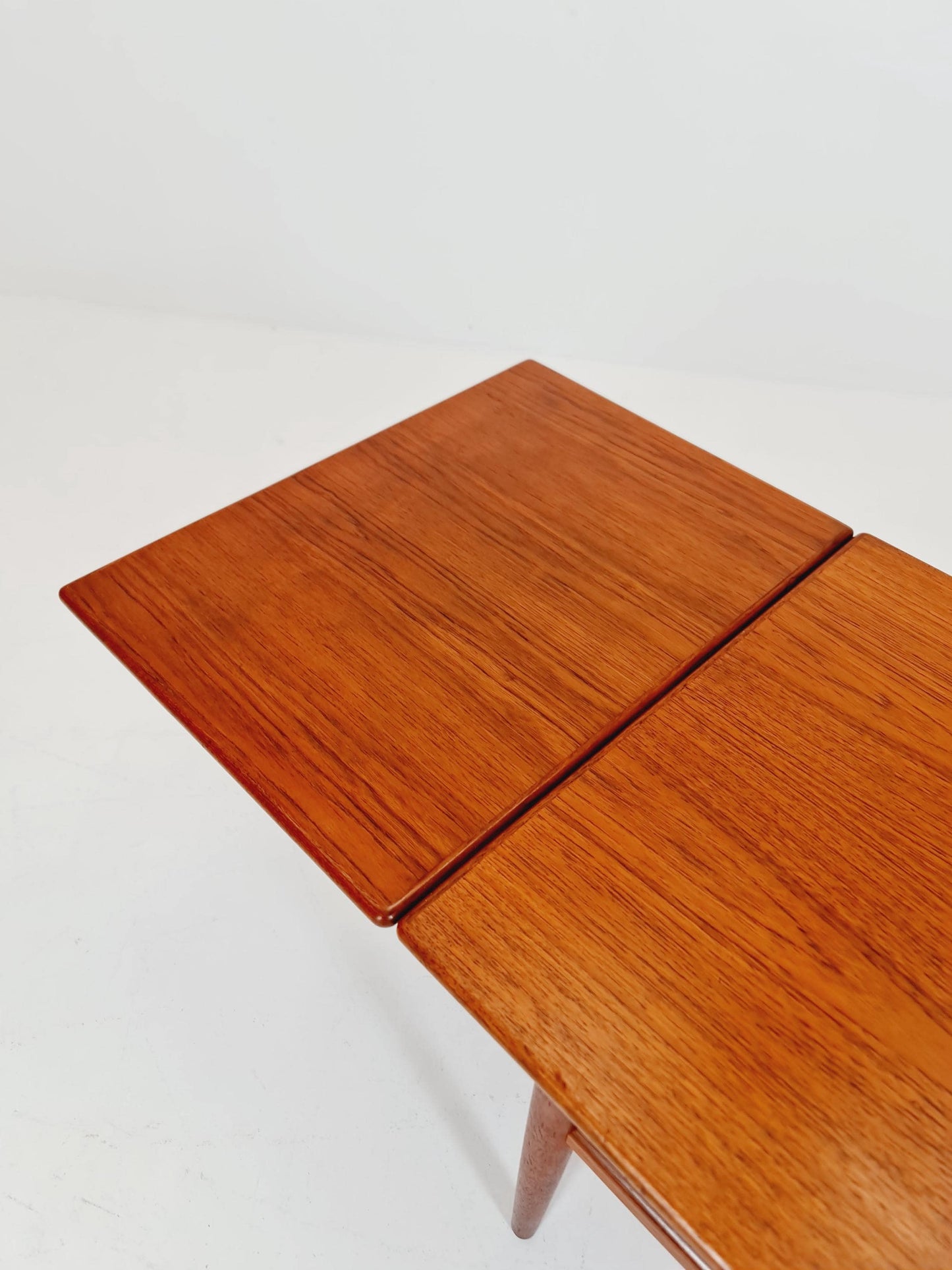 Midcentury Danish teak extendable coffee table by Trioh, 1960s