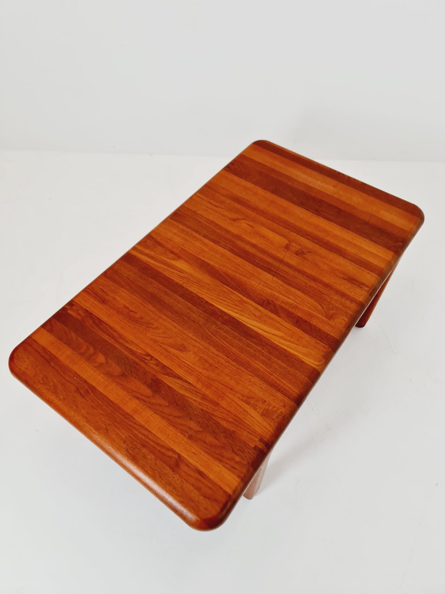 Danish Teak solid coffee table/ side table By Niels Bach for Randers Möbel, 1960s