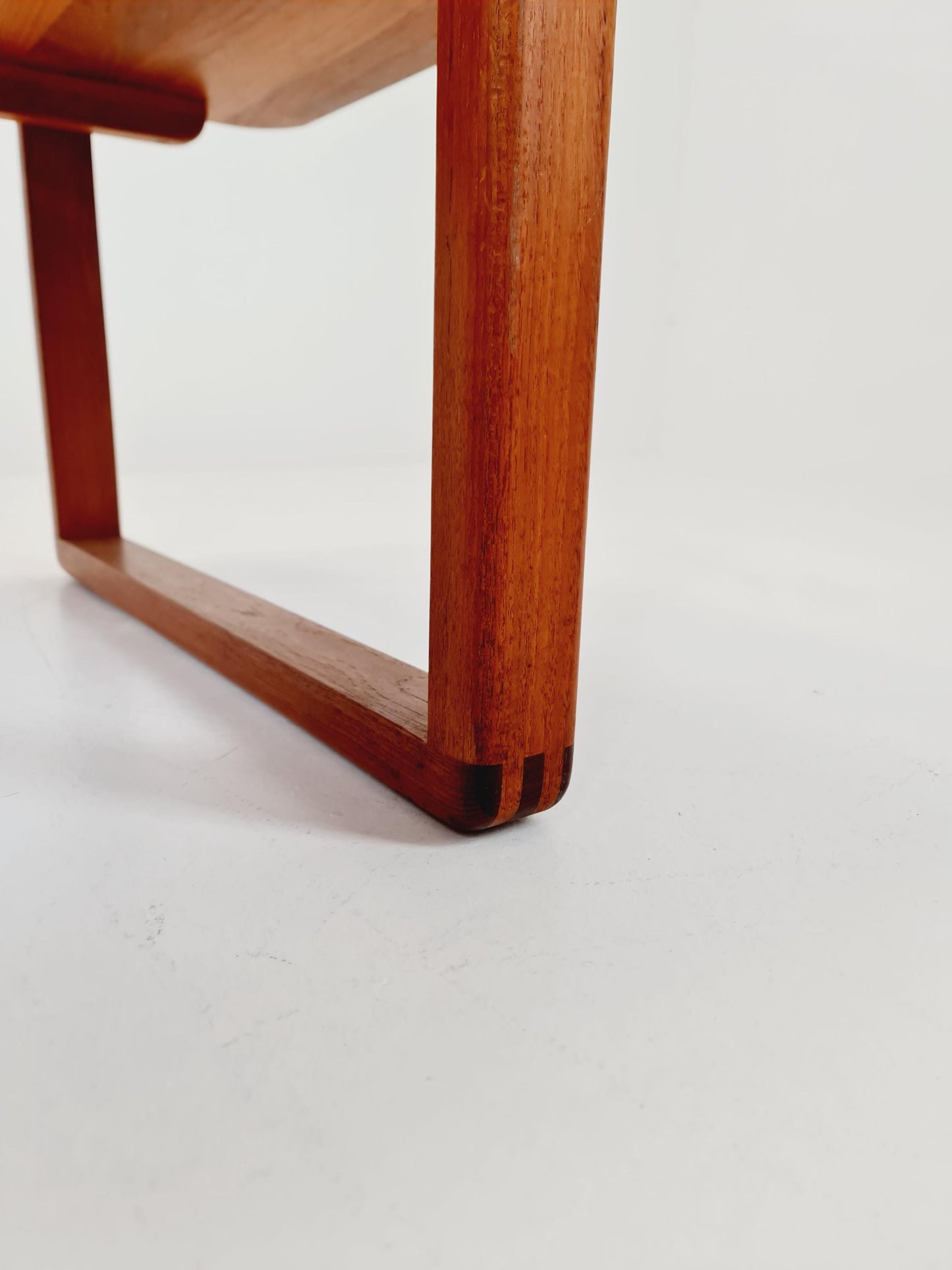 Danish Teak solid coffee table/ side table By Niels Bach for Randers Möbel, 1960s