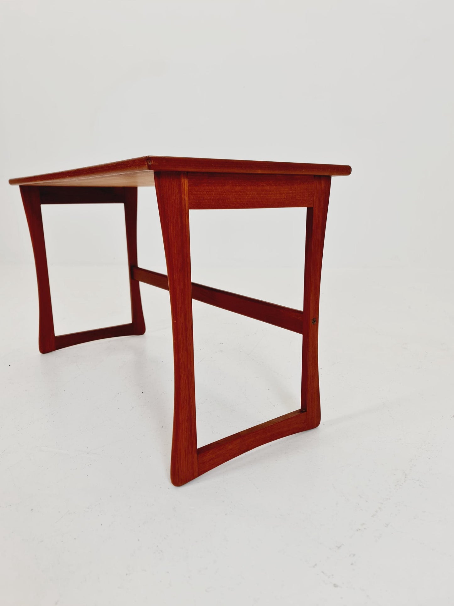 Midcentury Danish teak coffee side table, 1960s