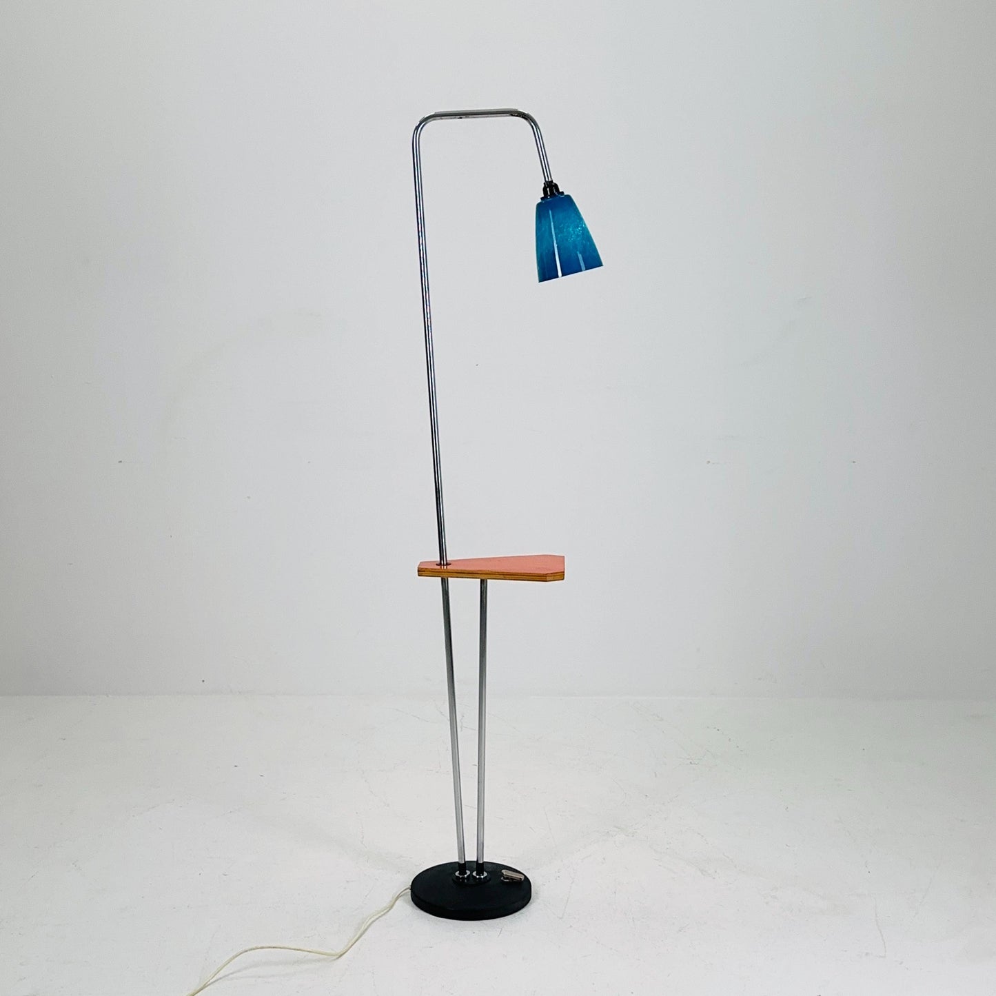 Mid Century Floor lamp Expo 58 by Josef Hůrka Društvo Lidokov Czechoslovakia 1960s