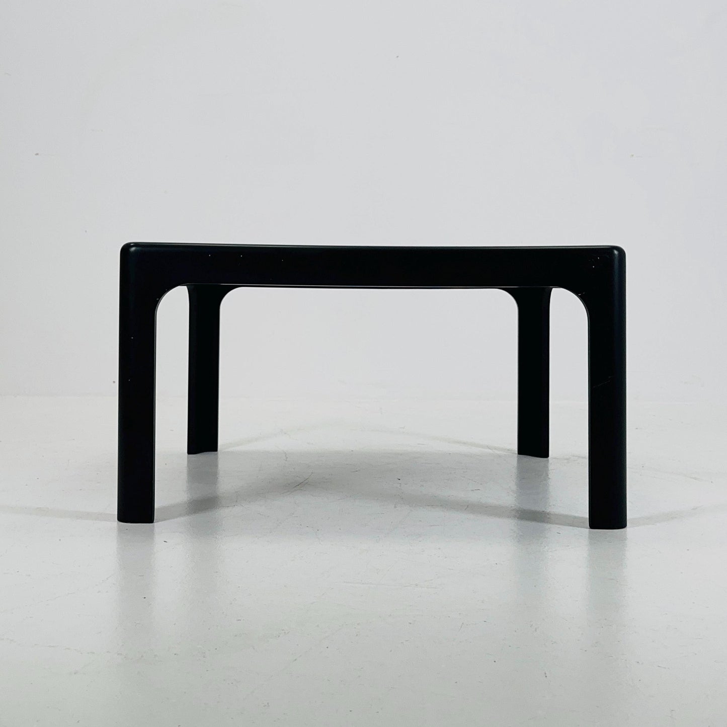 Mid Century Square MOD acrylic coffee table by Poschinger Pur-Möbel Germany 1970s