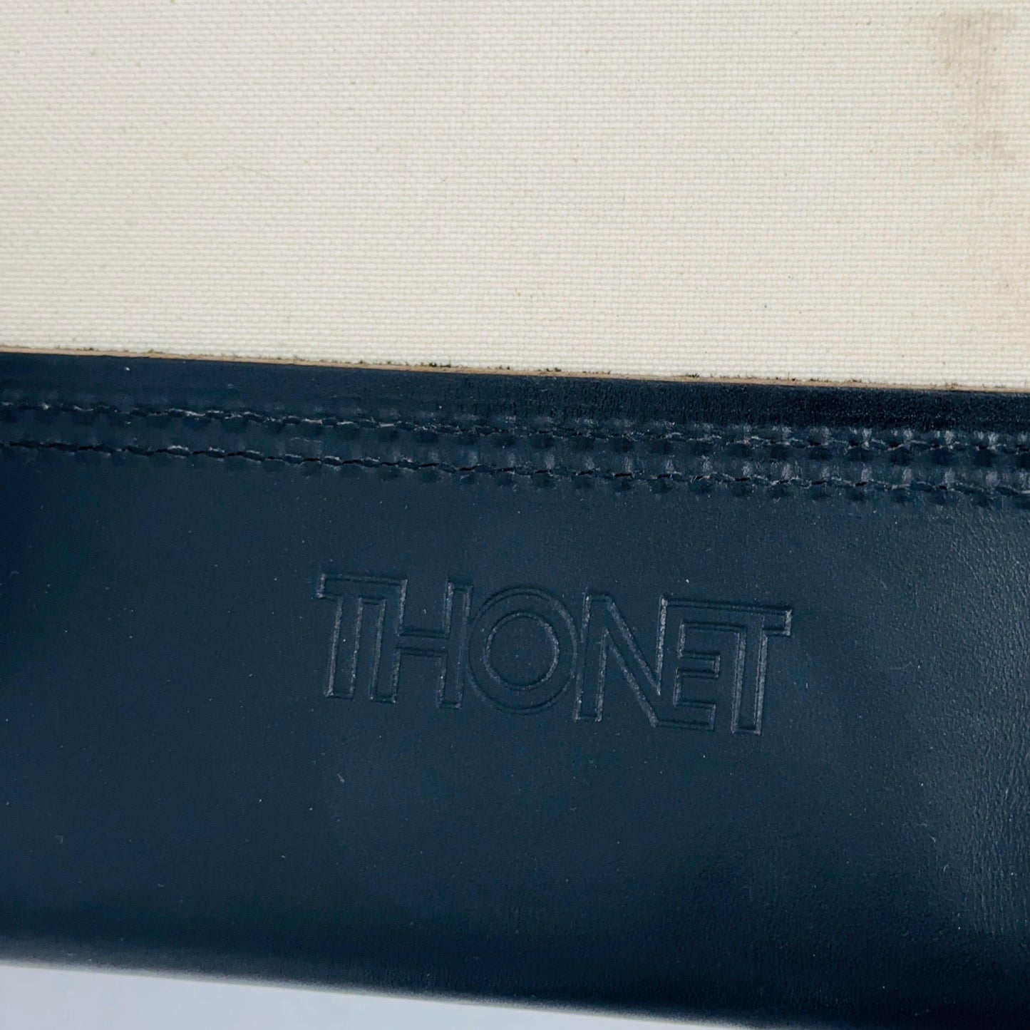 Bauhaus black leather iconic armchair by Mart Stam for Thonet 1980s