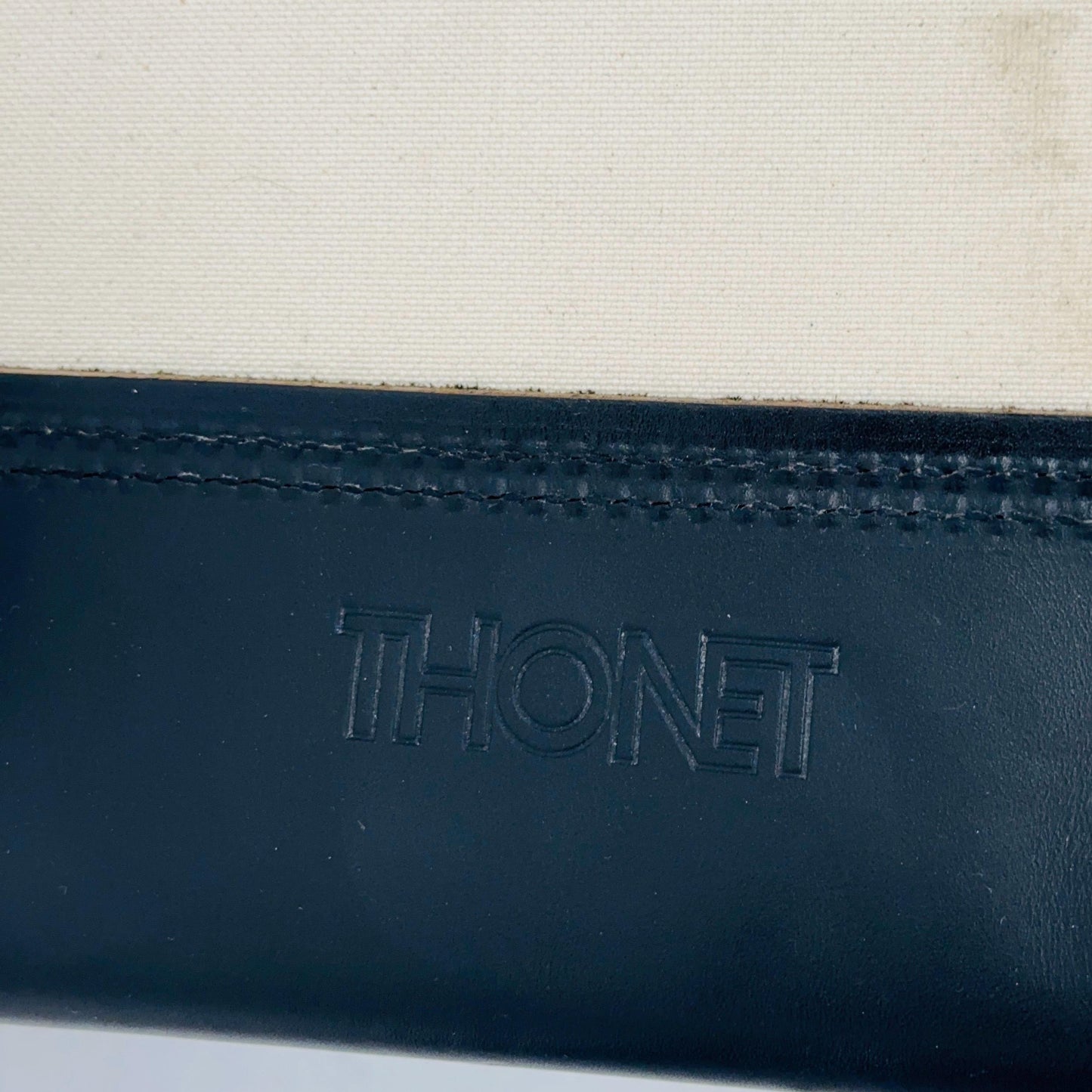 Bauhaus black leather iconic armchair by Mart Stam for Thonet 1980s