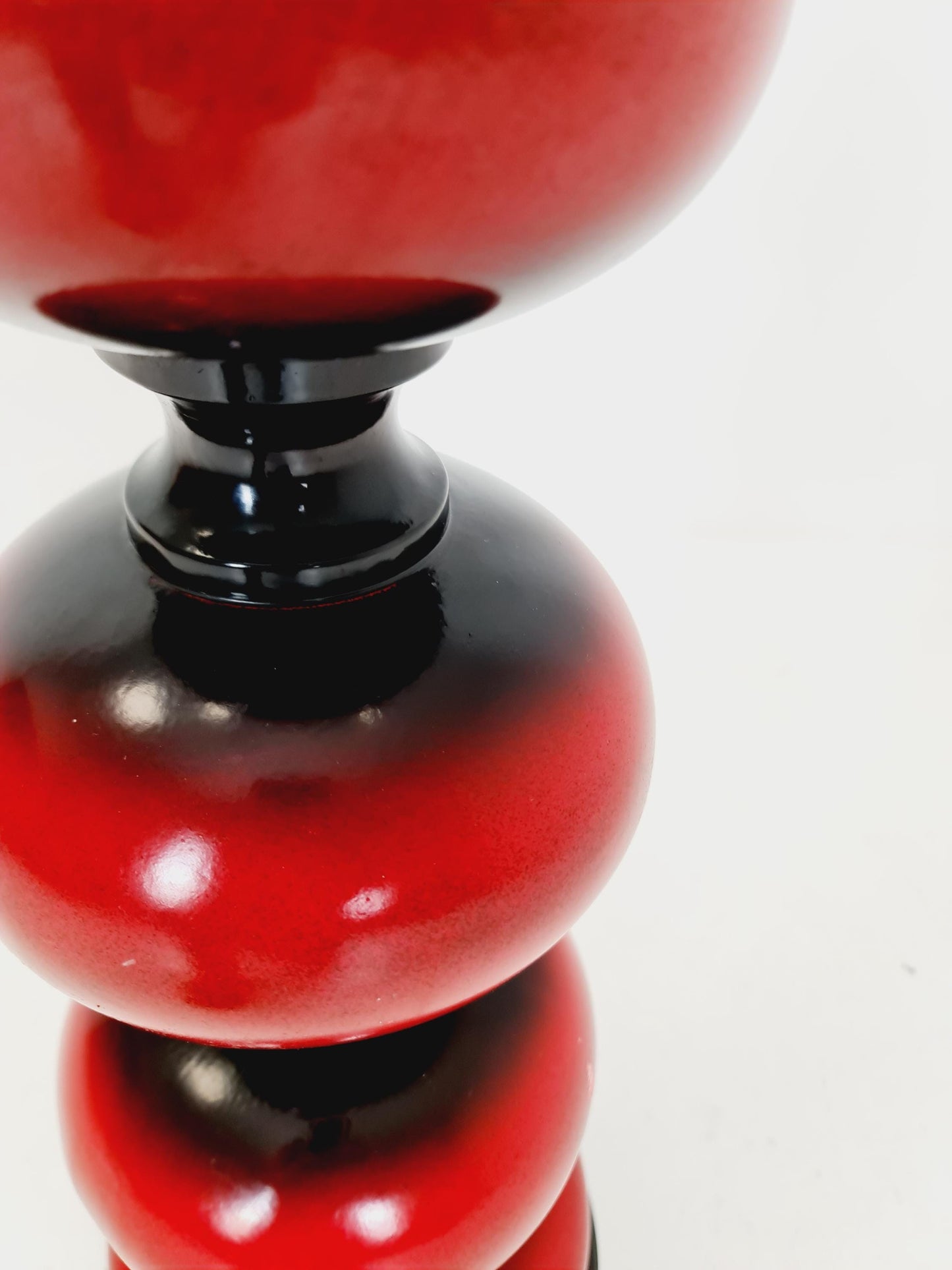 Rare Midcentury Ceramic German floor lamp by Kaiser Leuchten , 1960s