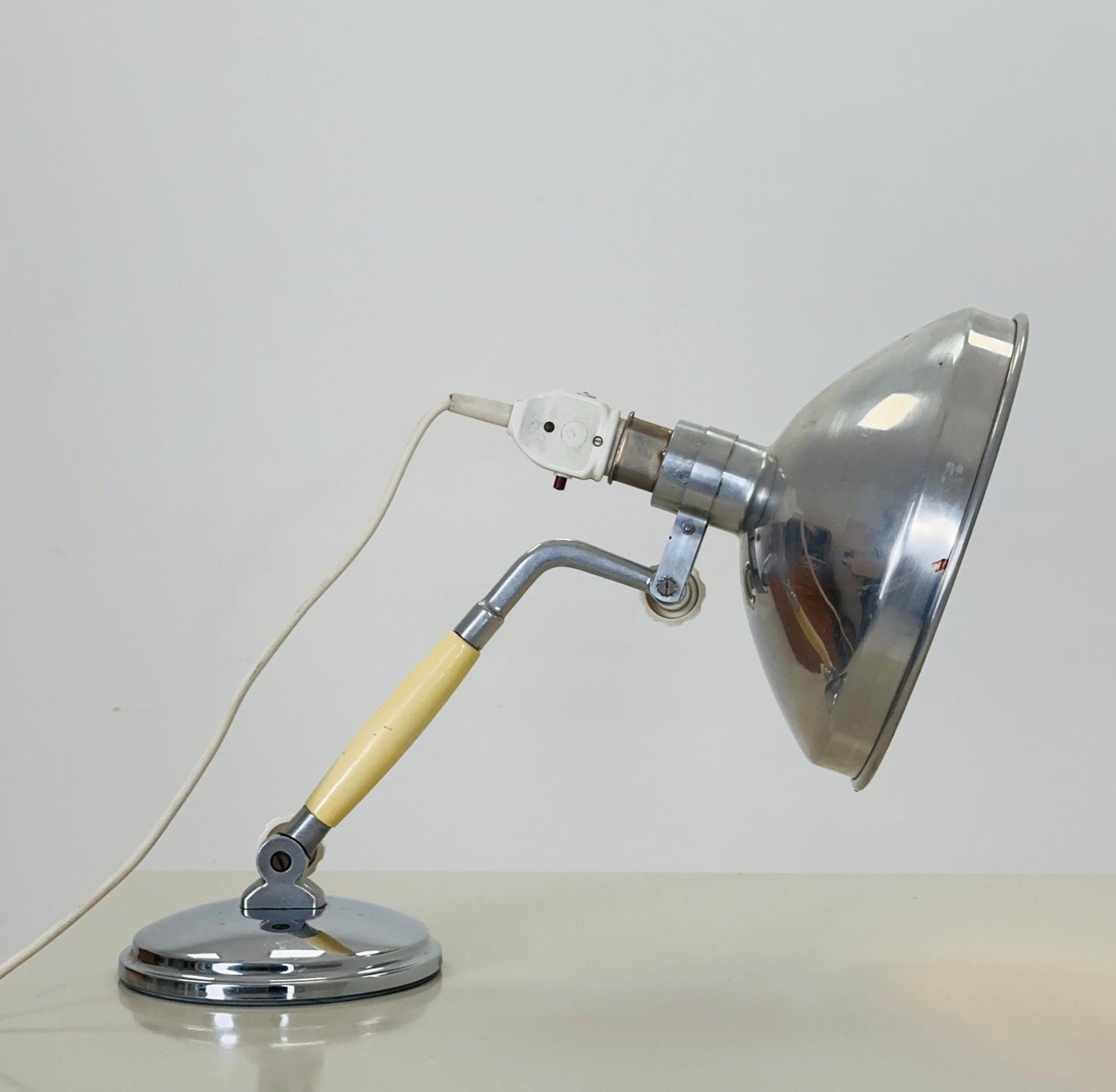Mid century OLY-LUX Adjustable Table Lamp by Kurt Rosenthal - Mid-Century Modern Industrial Design - 1960s