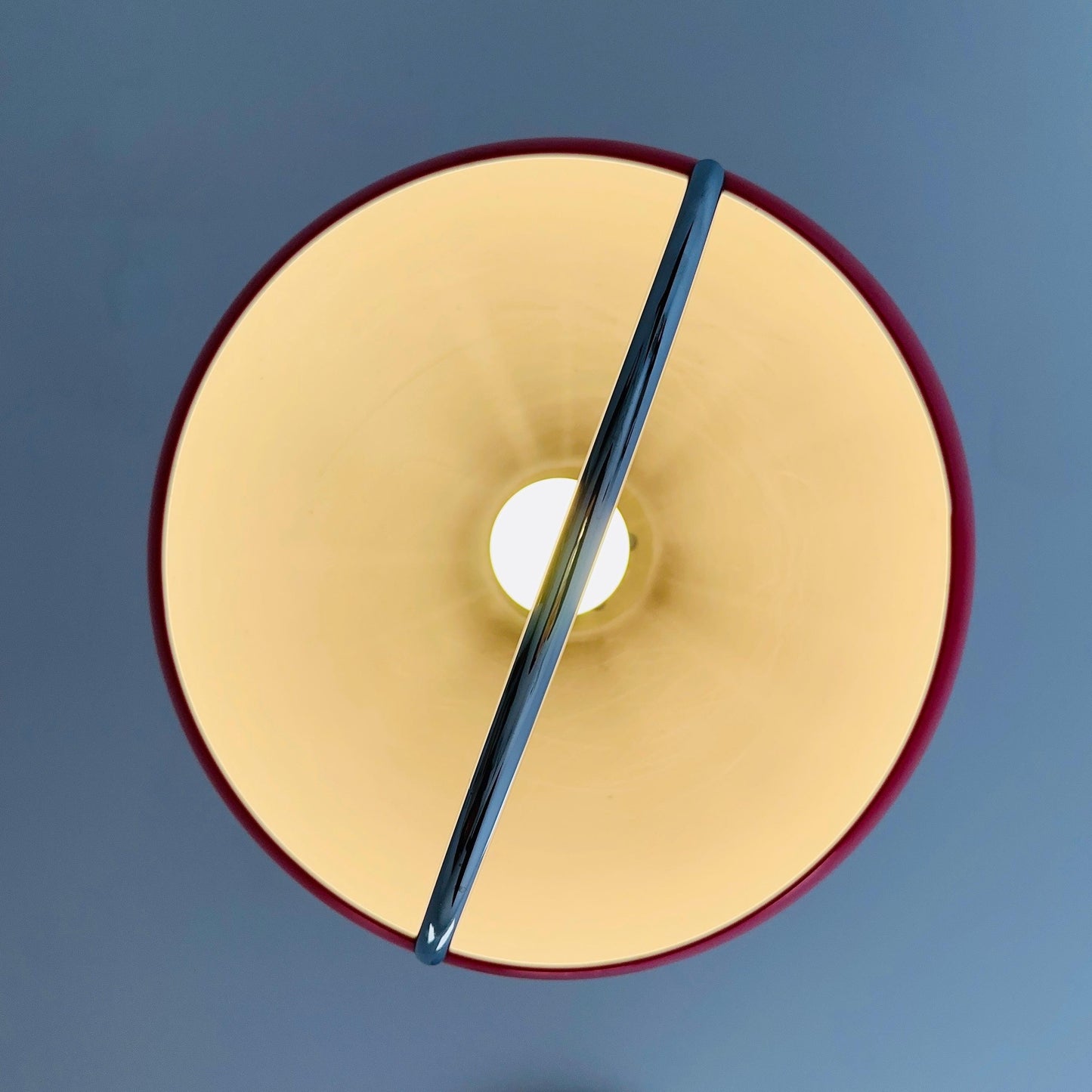 Mid-century Meblo pendant lamp designed by Harvey Guzzini Dijkstra, 1970s