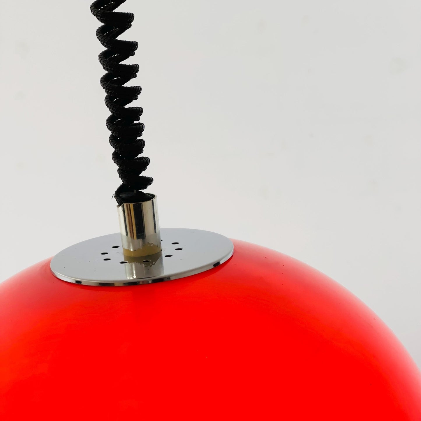 Mid-century Meblo pendant lamp designed by Harvey Guzzini Dijkstra, 1970s