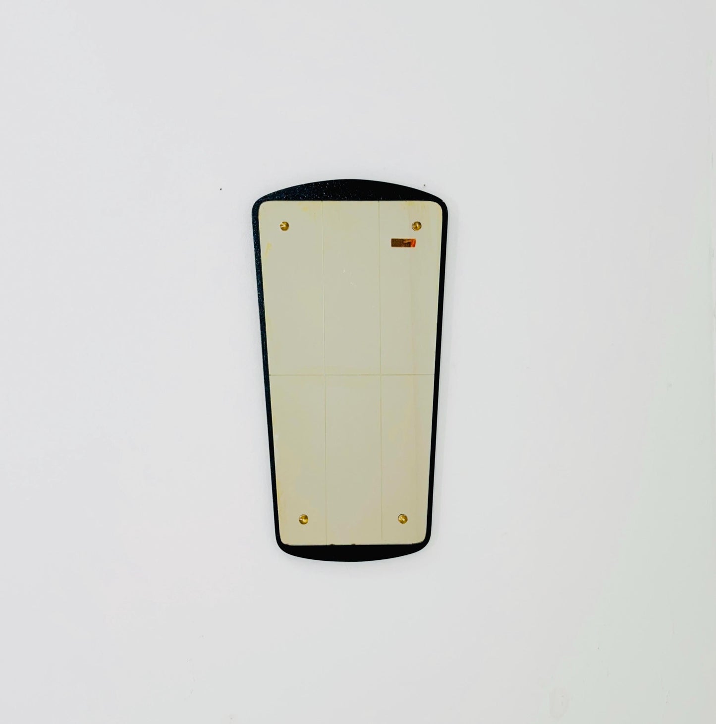 Kristall Mid Century asymmetric wall Mirror by lenzgold Nieren Spiegel - Kidney mirror 1960s rockabilly Germany
