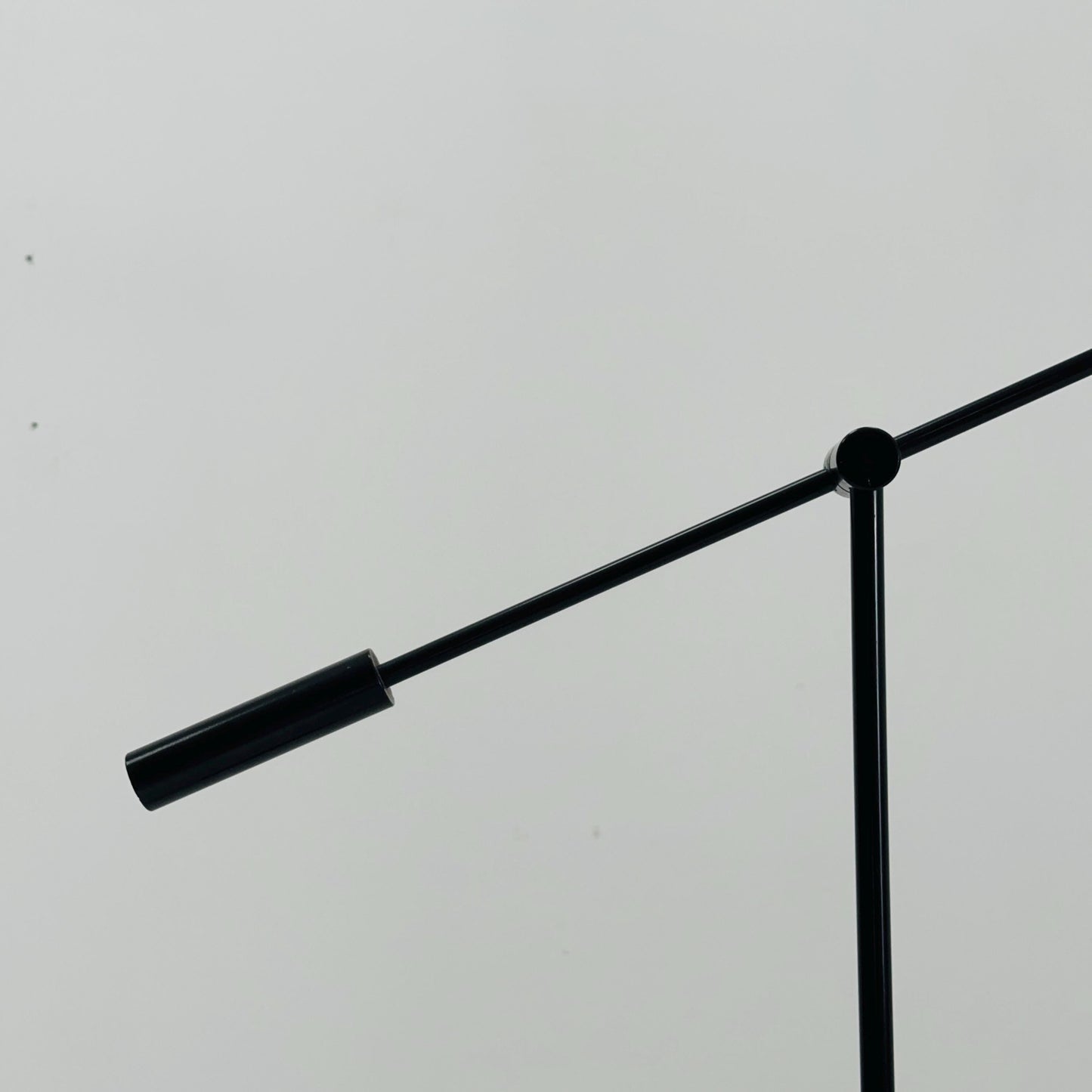 Post Modern black Adjustable floor lamp by Gammalux Italy, 1970s