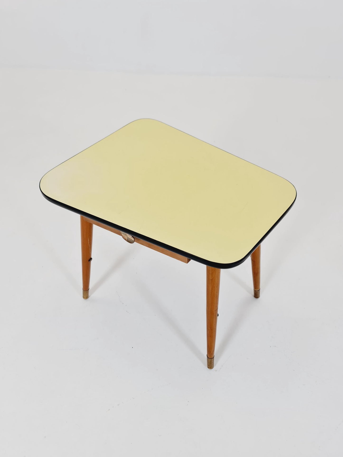 Rare German vintage nightstand/ hallway table/ bedside table by Opal, 1960s