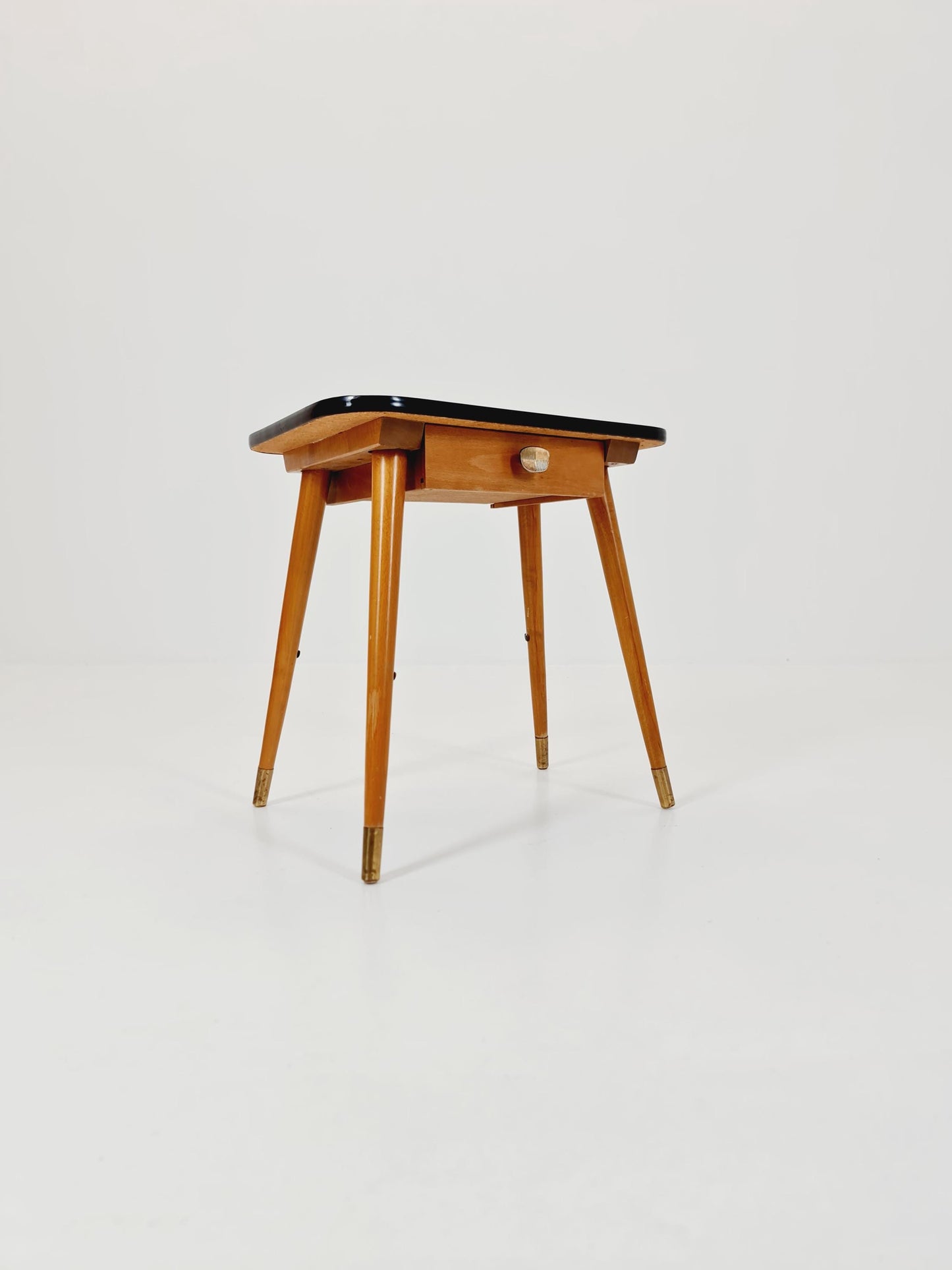 Rare German vintage nightstand/ hallway table/ bedside table by Opal, 1960s