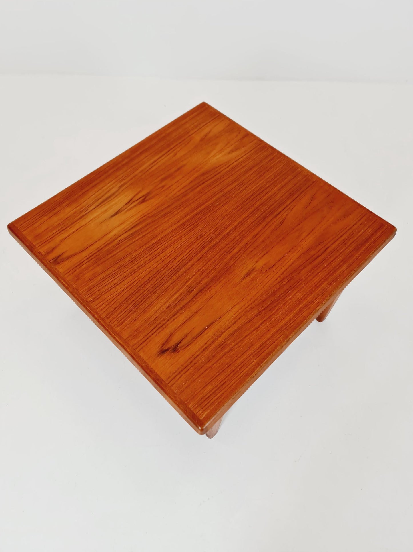 Danish Teak solid coffee table/ side table By Niels Bach for Randers Möbel, 1960s