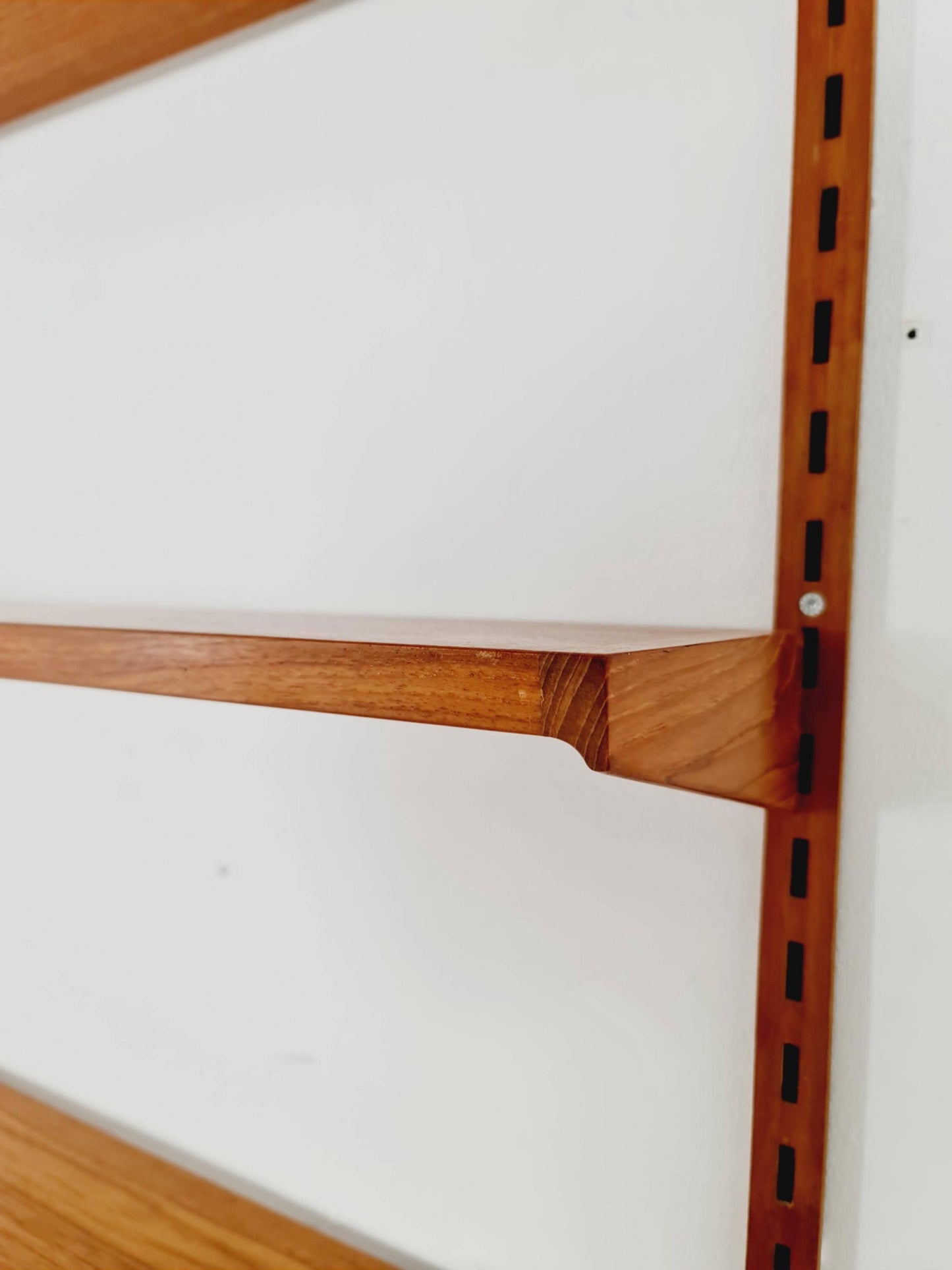 Danish modern modular Teak shelving system by Kai kristansen for FH Möbel , Denmark, 1960s