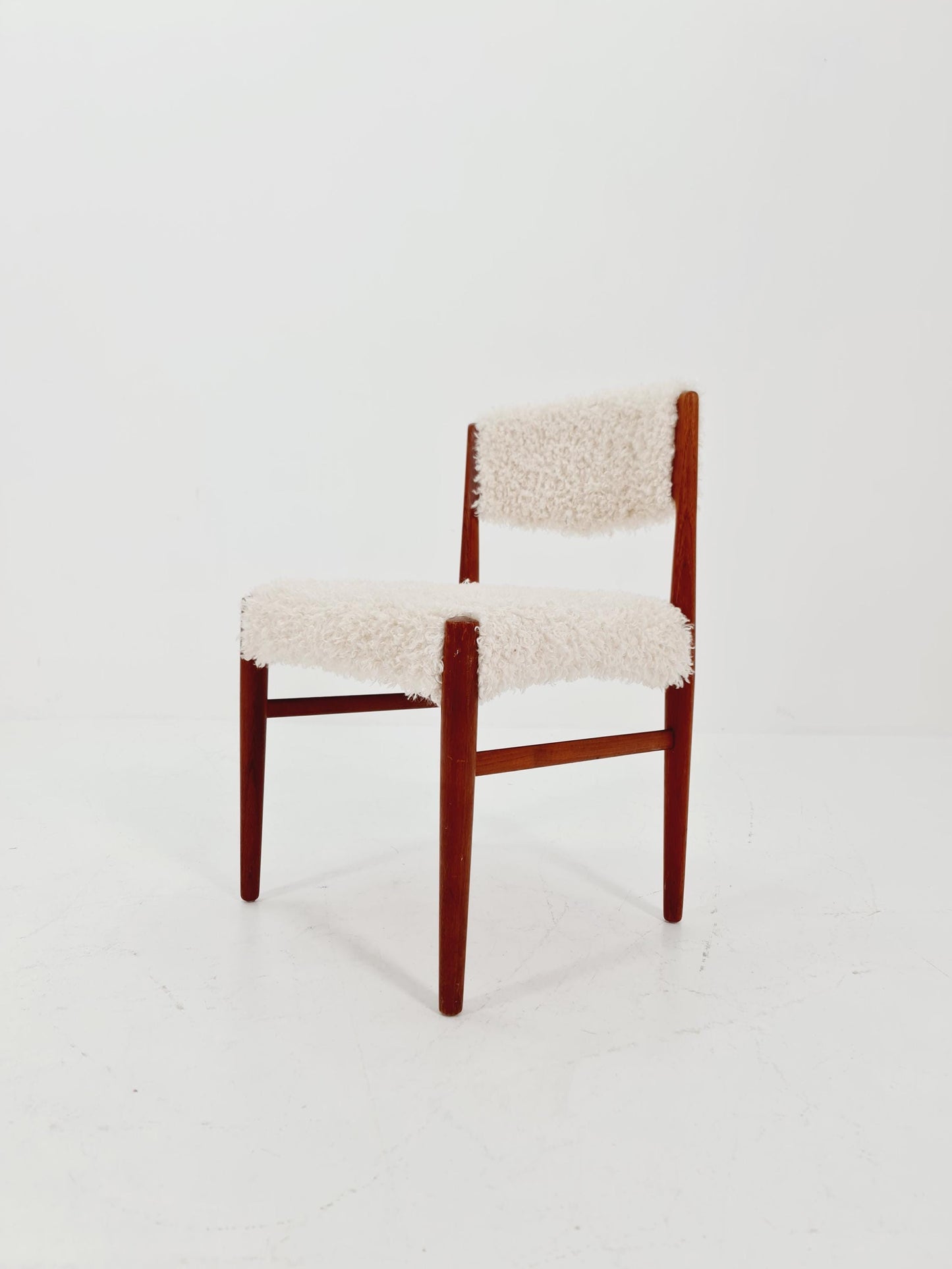 Danish Modern Teak Chair Design By clostrup , 1960s,