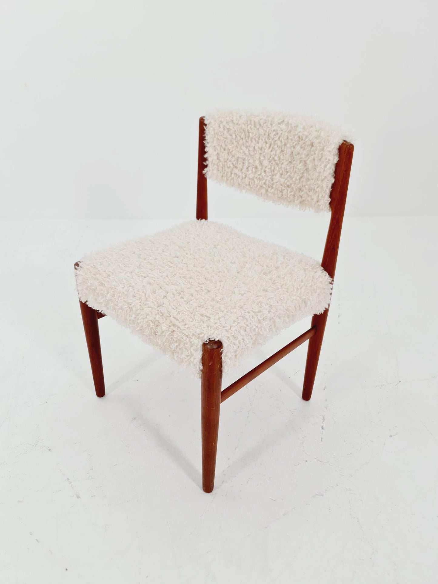 Danish Modern Teak Chair Design By clostrup , 1960s,