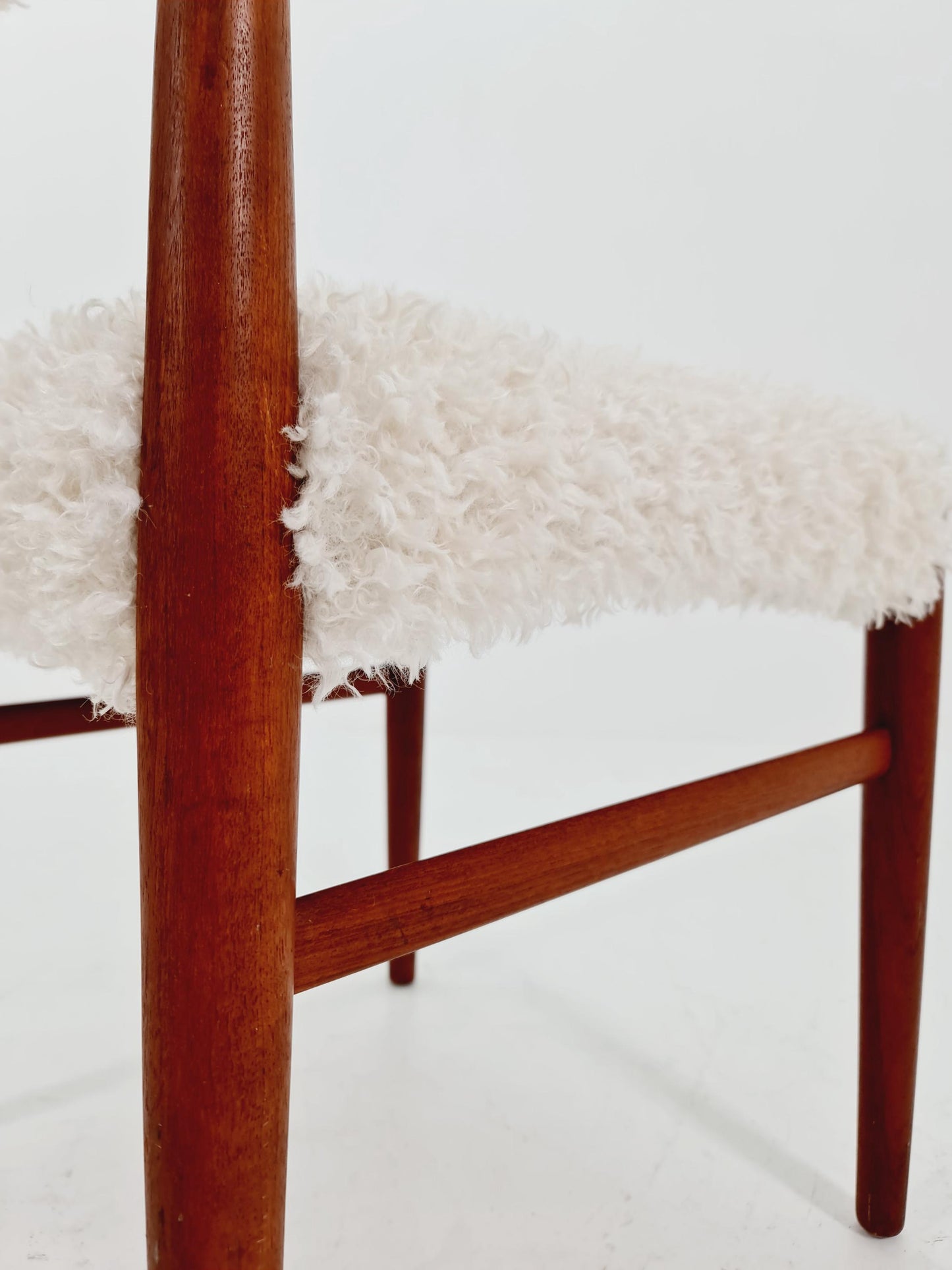 Danish Modern Teak Chair Design By clostrup , 1960s,