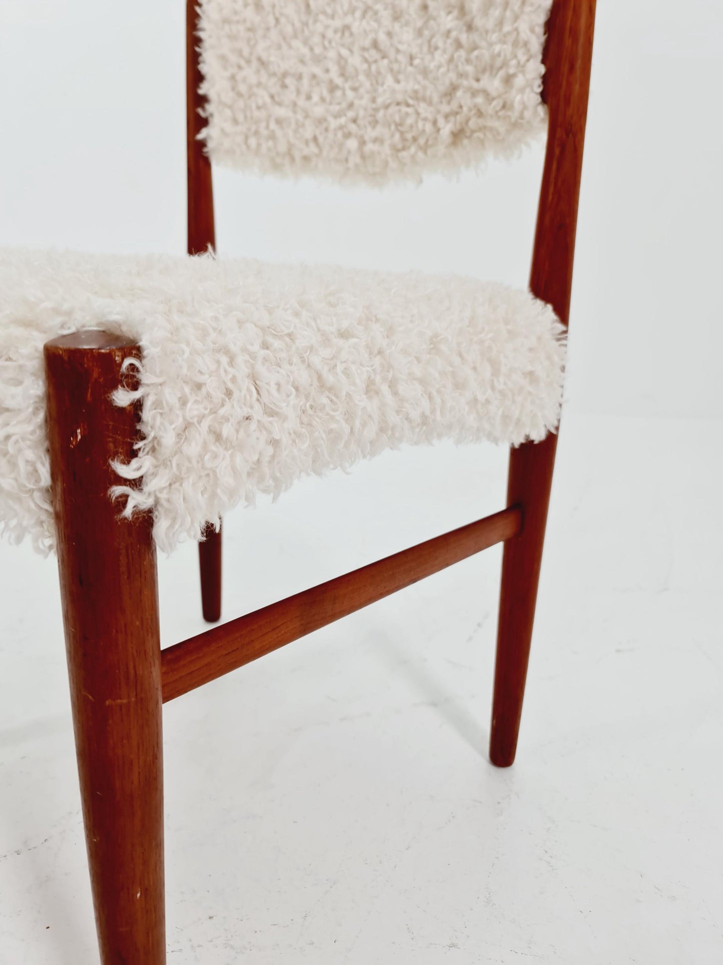 Danish Modern Teak Chair Design By clostrup , 1960s,