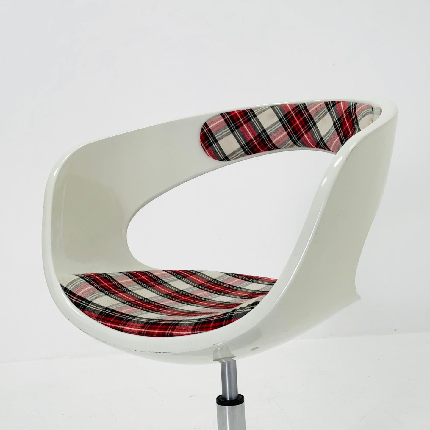 Mid century Spaceage swivel desk chair by Kare design Germany 1990s