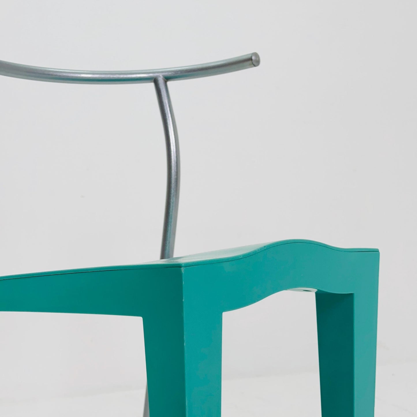 Mid century Dr. Globe Chair by Philippe Starck for Kartell Italy, 1990s – Turquoise