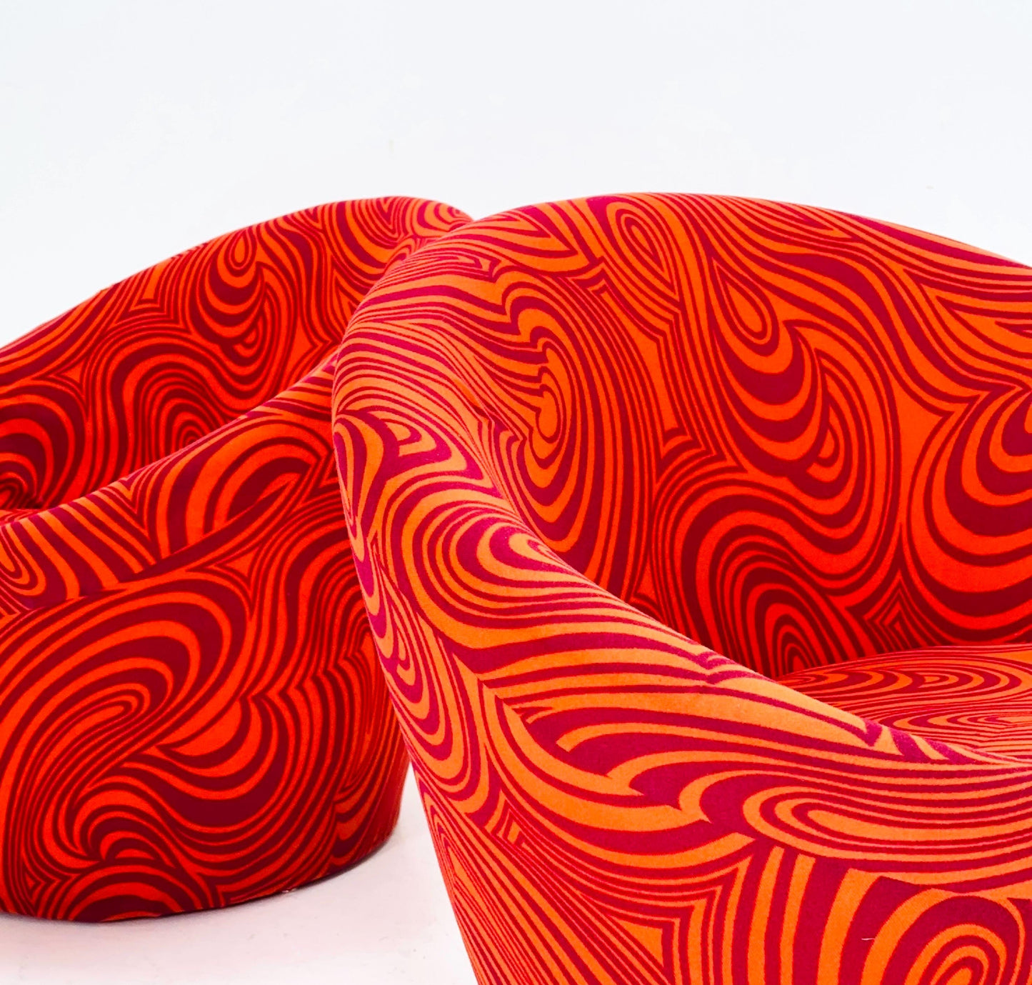 Set of 2 Space age mushroom lounge chairs by Tamburin Germany 1970s