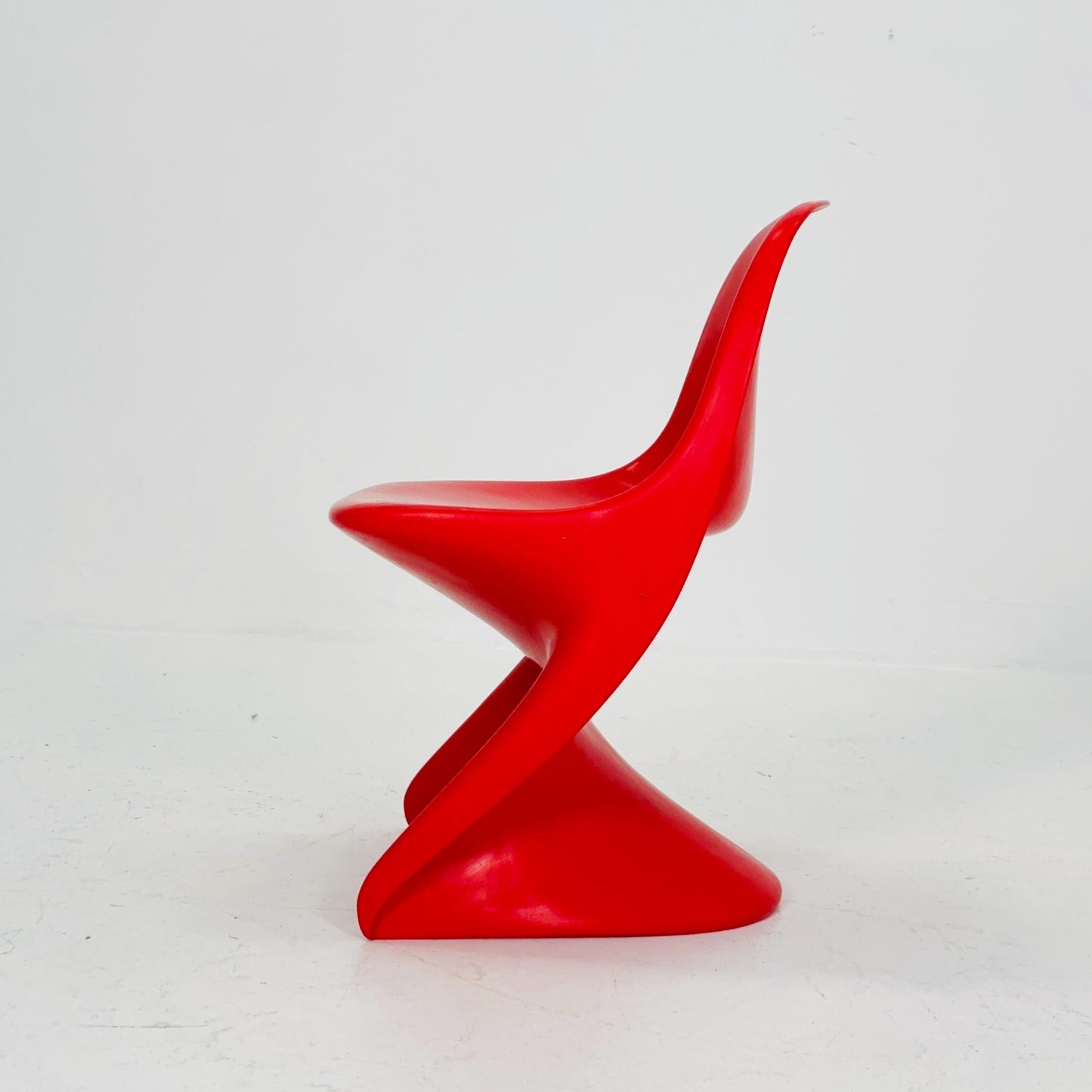 Spaceage orange Casala Casalino kids chair, designed by Alexander Begge, 1970s, W. Germany