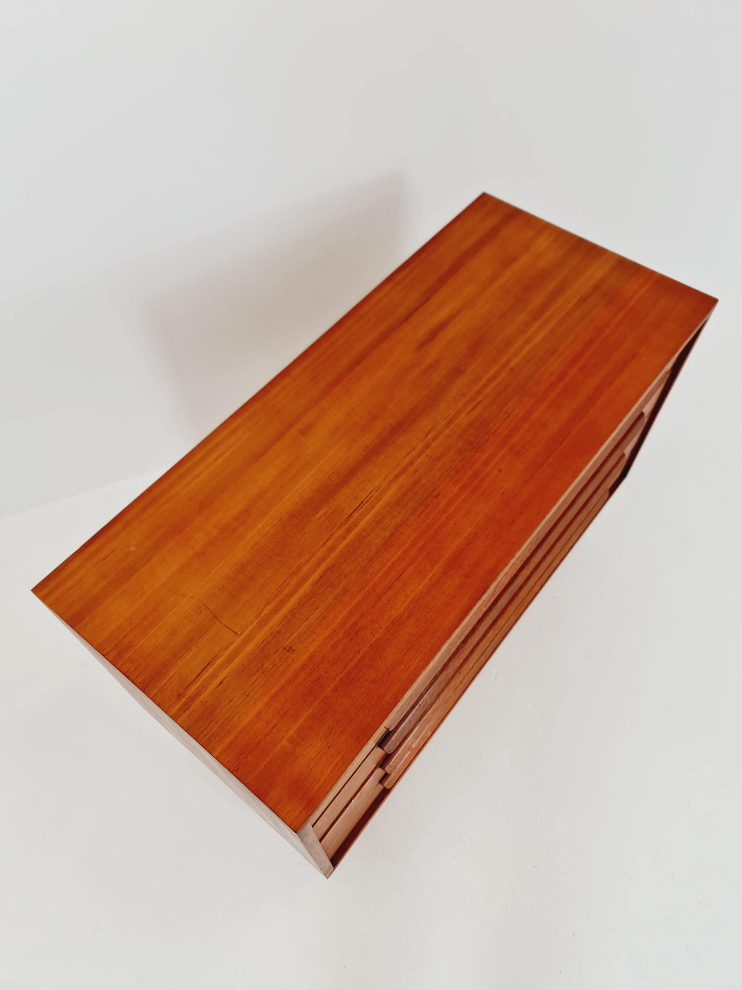 Mid century Modern German teak chest of drawers by WK möbel, 1960s
