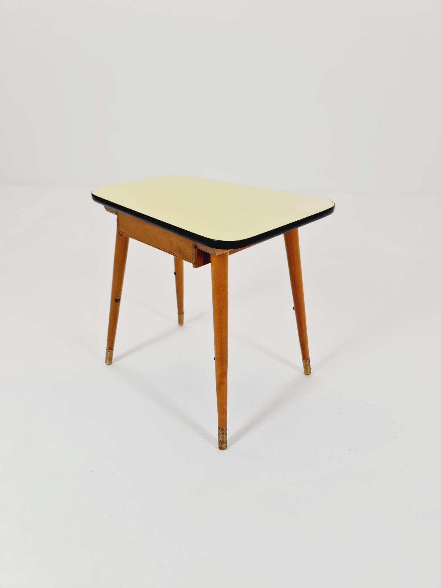 Rare German vintage nightstand/ hallway table/ bedside table by Opal, 1960s