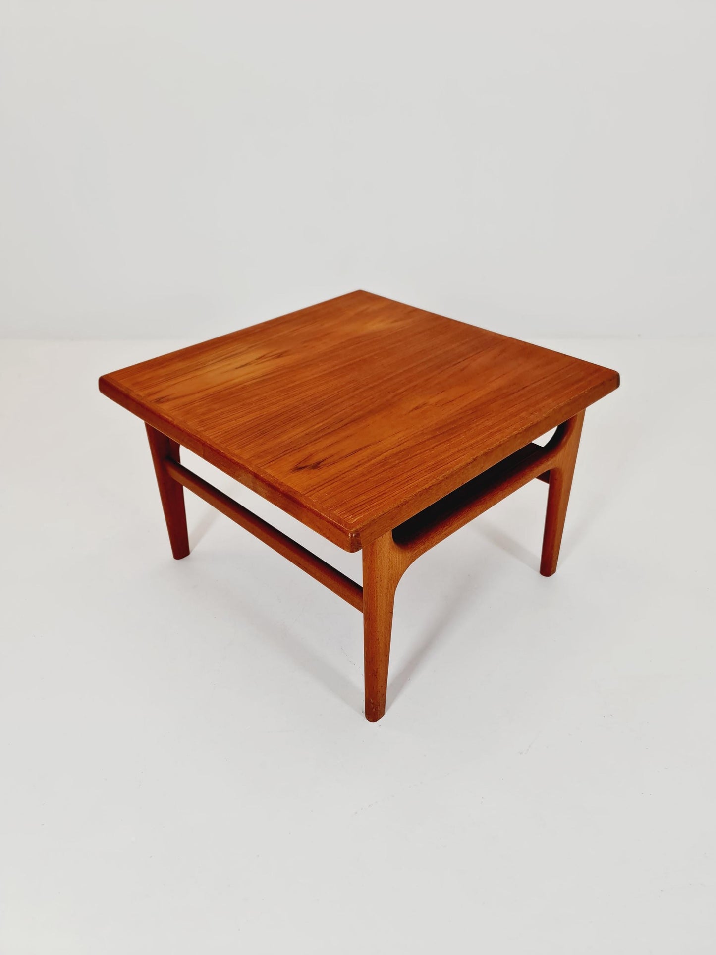 Danish Teak solid coffee table/ side table By Niels Bach for Randers Möbel, 1960s