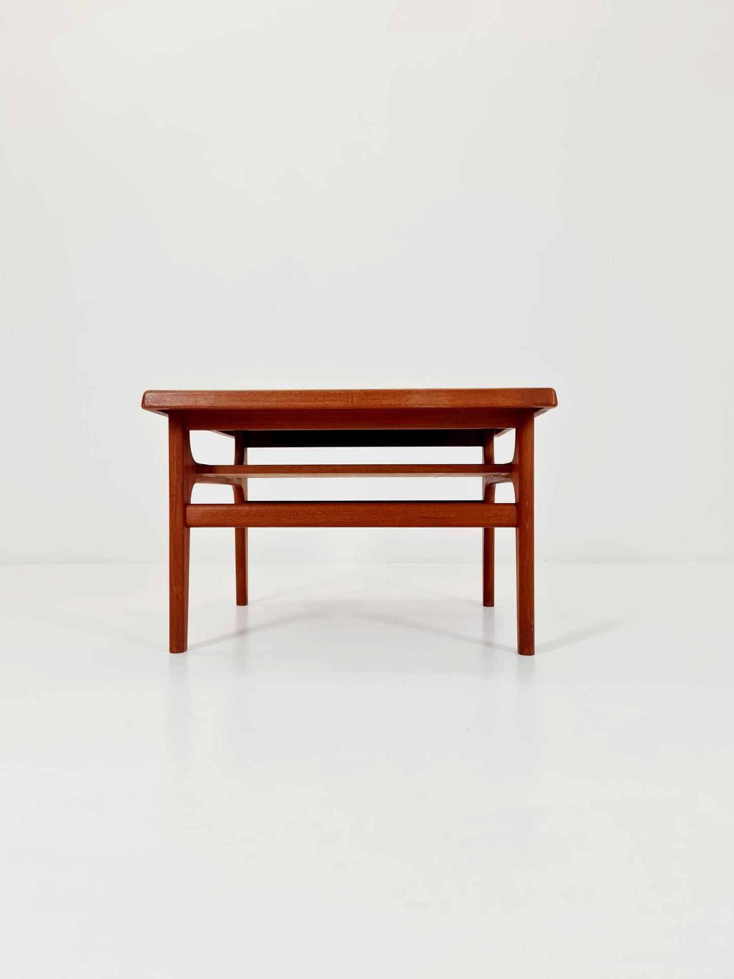 Danish Teak solid coffee table/ side table By Niels Bach for Randers Möbel, 1960s