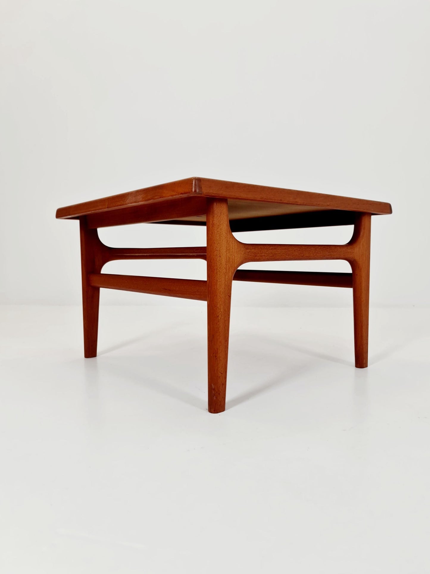 Danish Teak solid coffee table/ side table By Niels Bach for Randers Möbel, 1960s