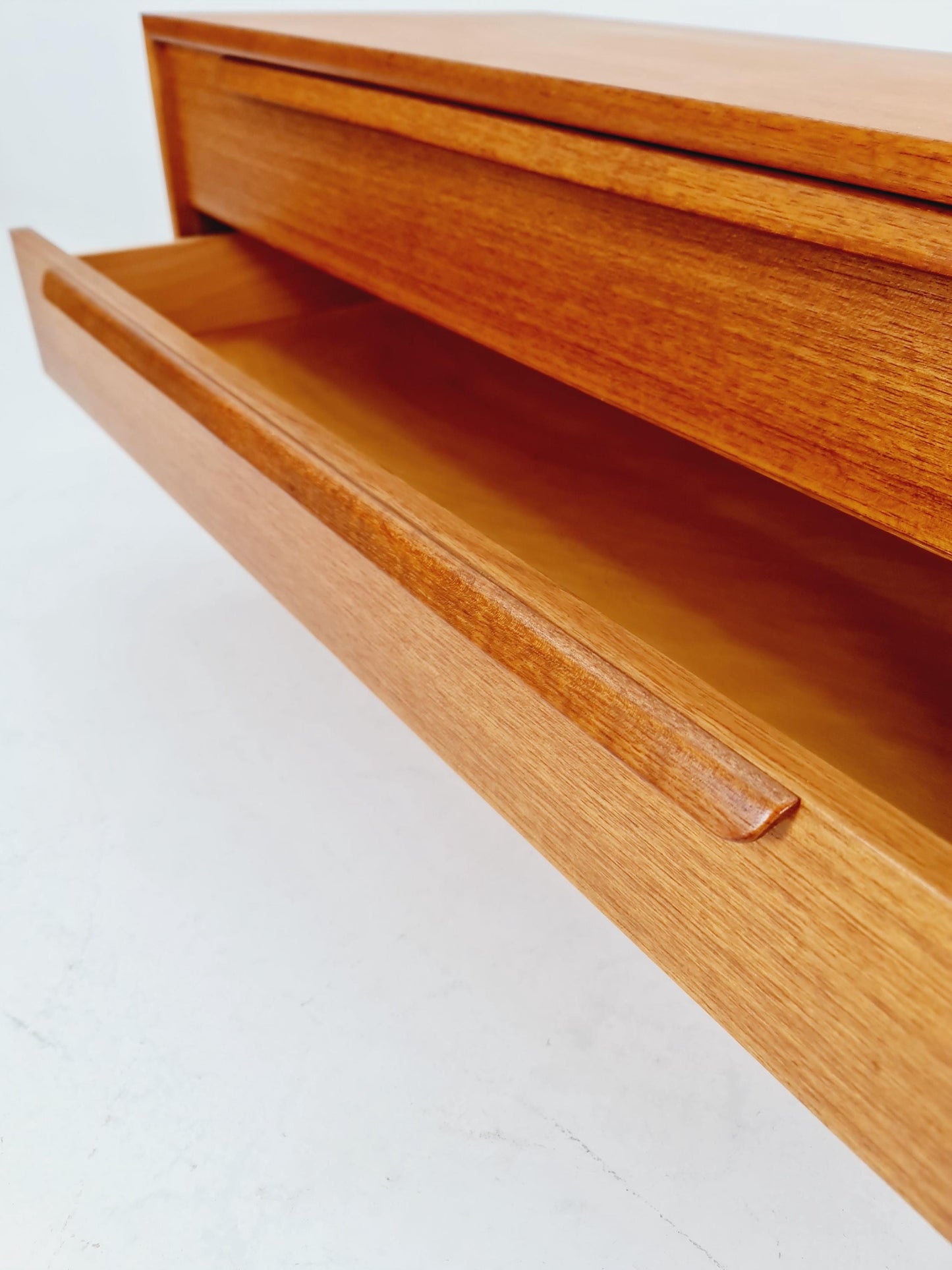 Mid Century Modern German Teak sideboard / lowboard By Wk Möbel 1960s