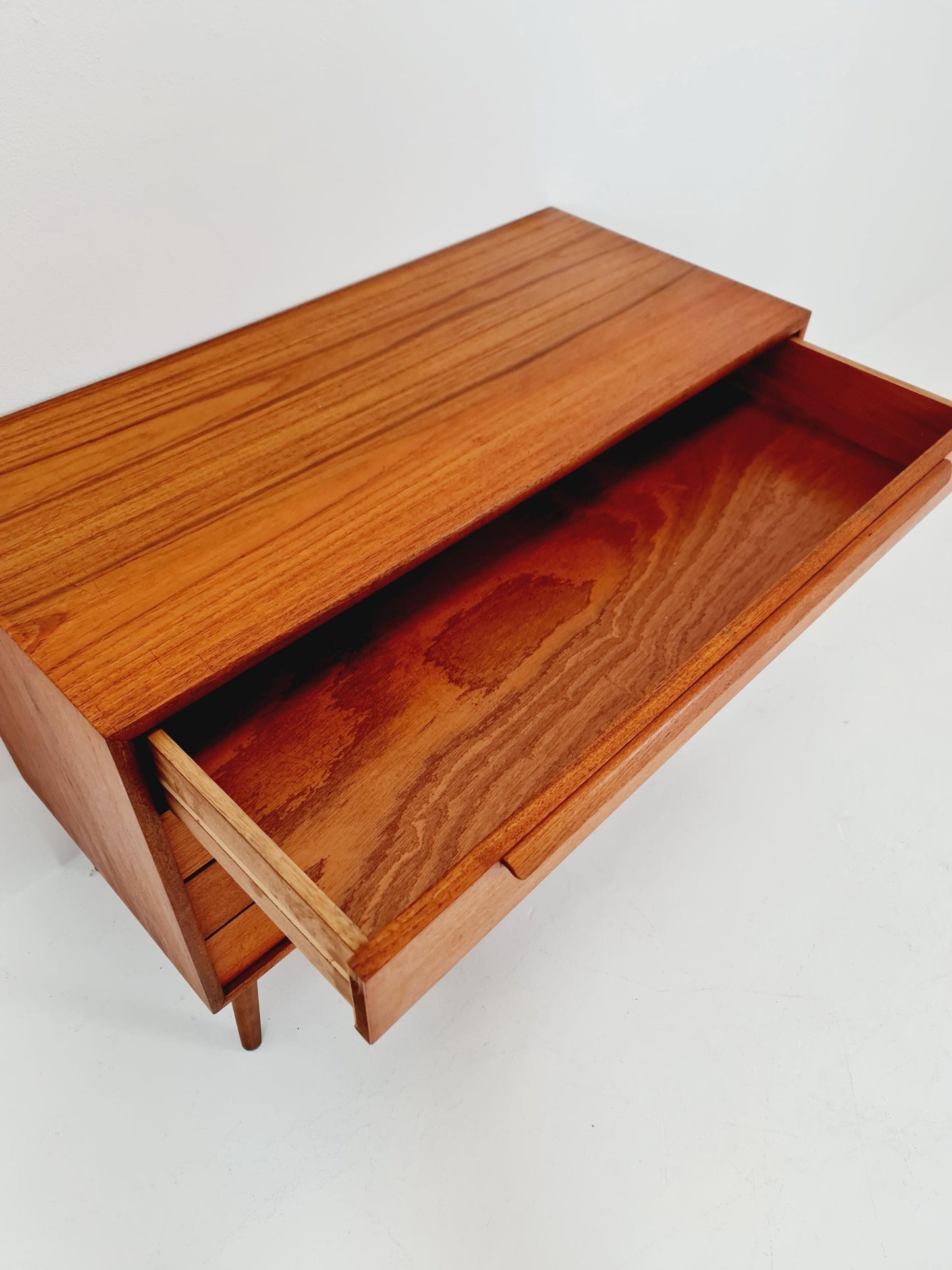 Mid century Modern German teak chest of drawers by WK möbel, 1960s