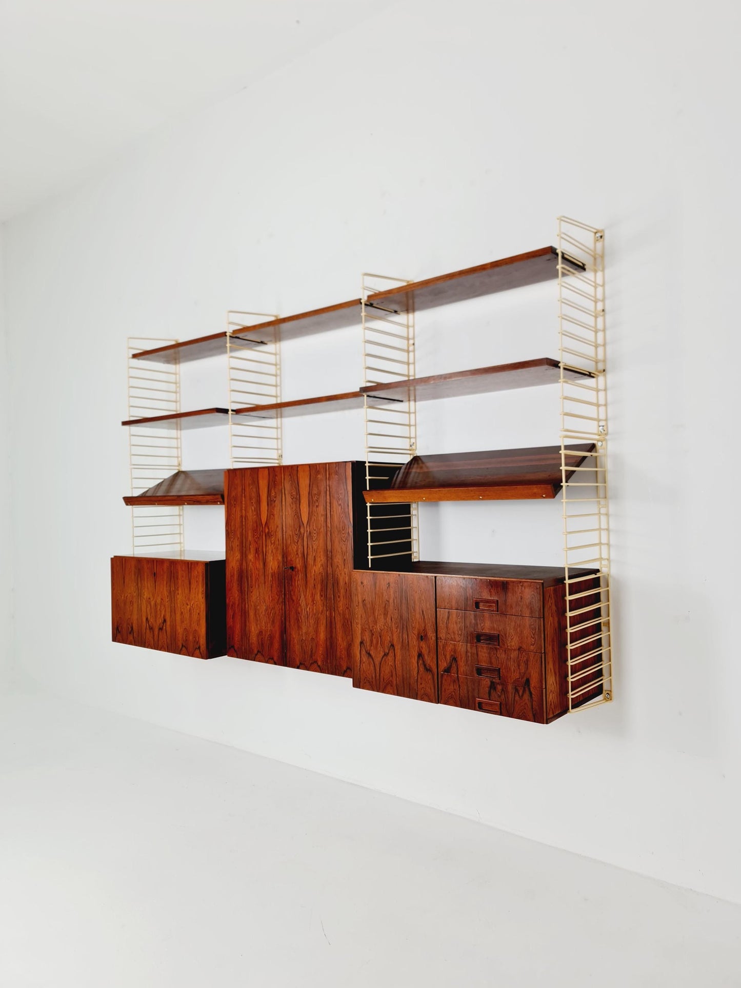 German shelf-system by Mustring West Germany Rosewood , 1950s