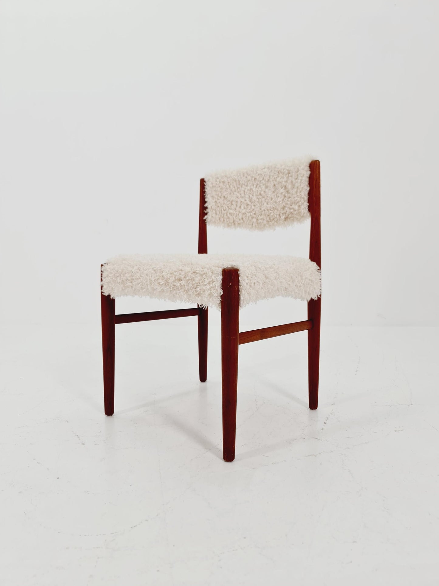 Danish Modern Teak Chair Design By clostrup , 1960s,