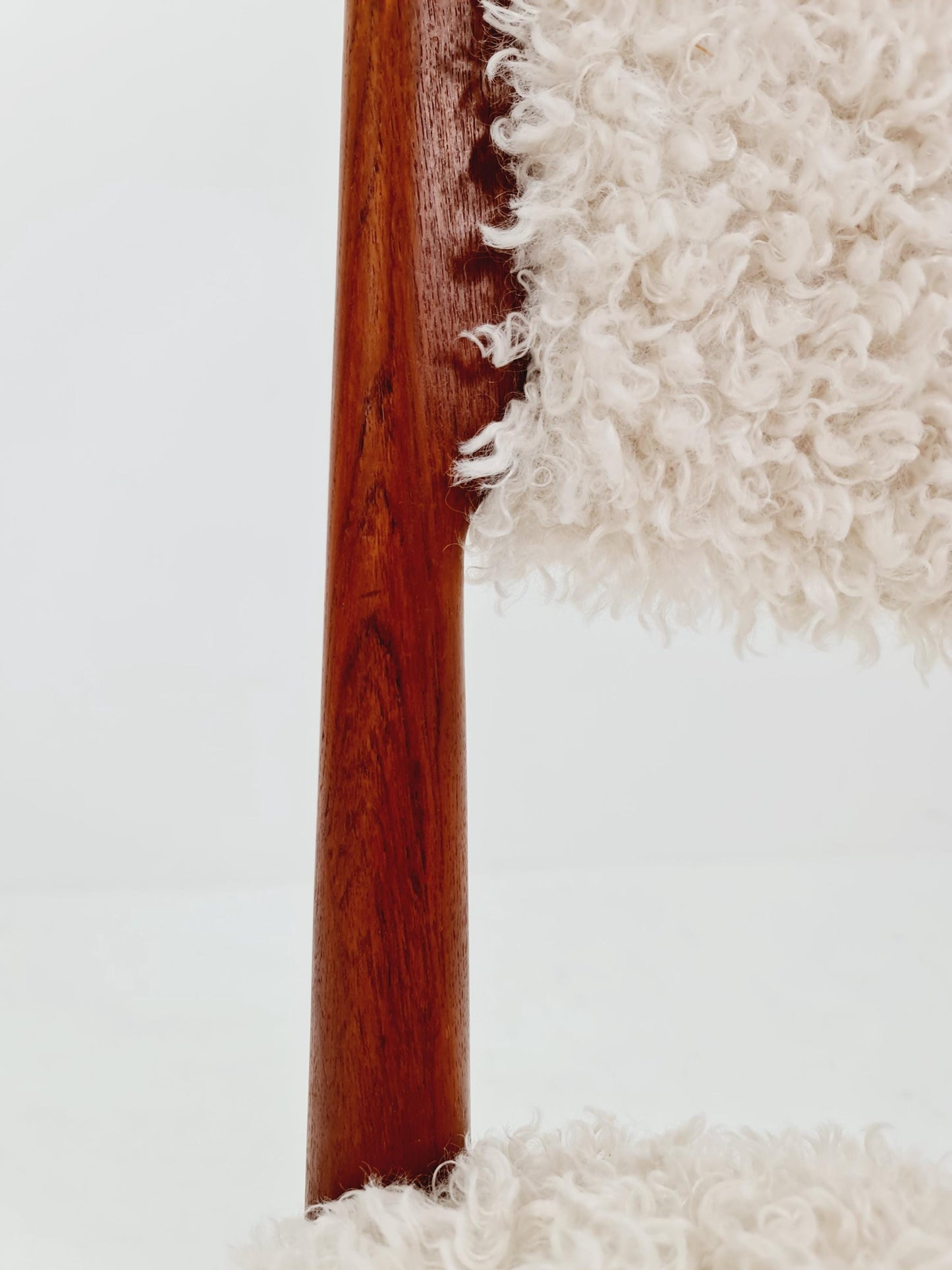Danish Modern Teak Chair Design By clostrup , 1960s,