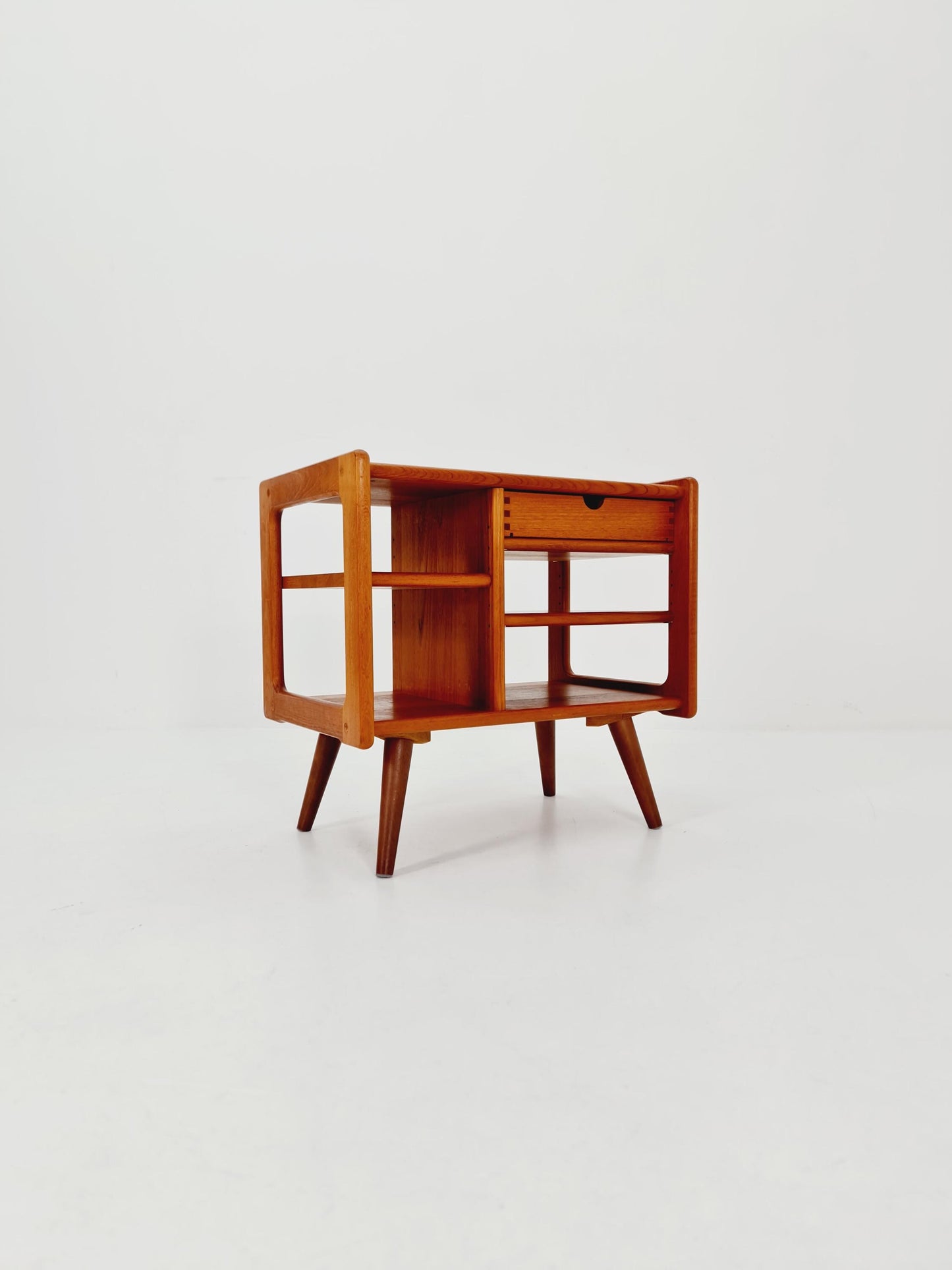 Midcentury Danish teak vintage Side table/ Bedside table/ Night stand, 1960s